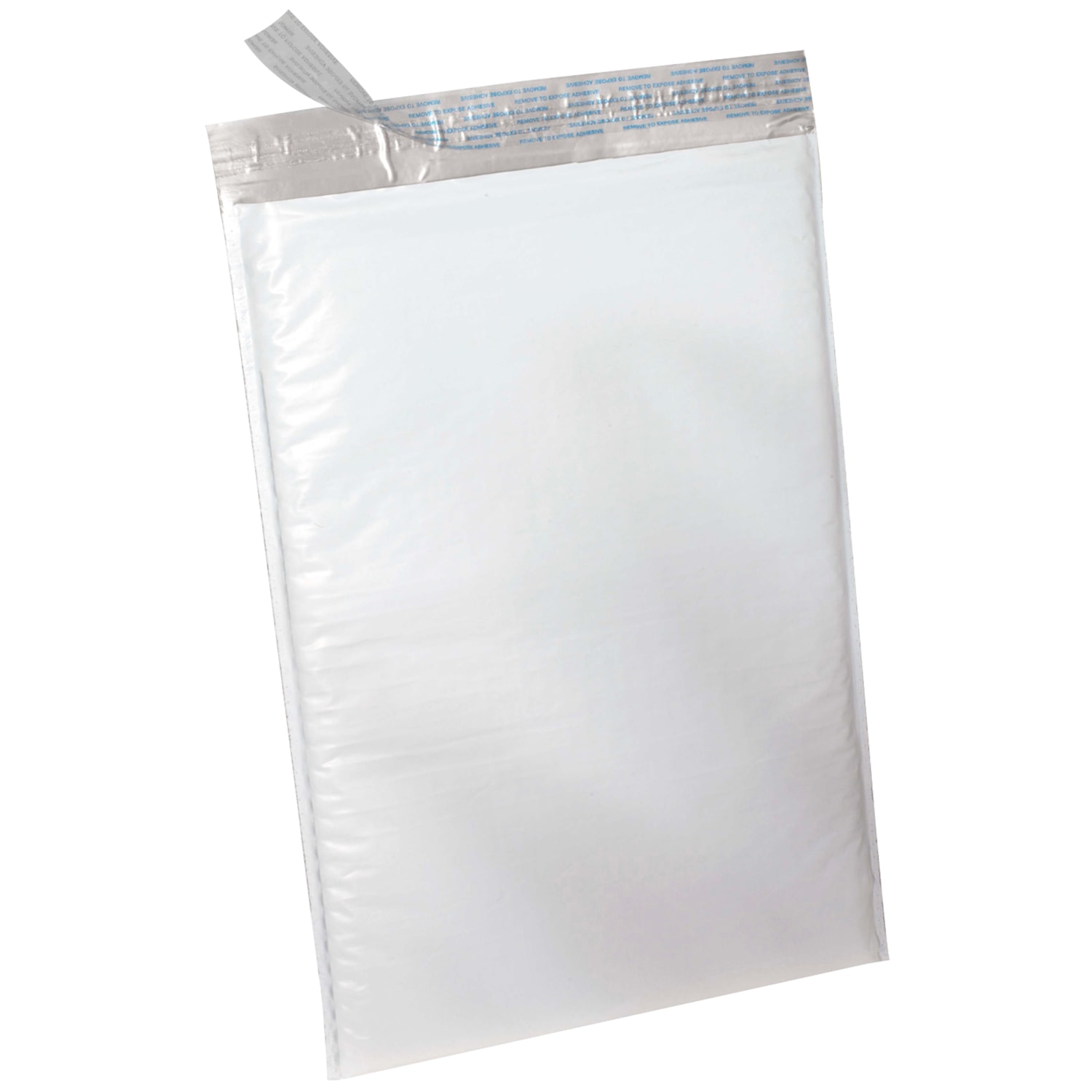 PolyAir Xpak Poly Bubble Mailers, White, 1, 7" x 11", Case of 100