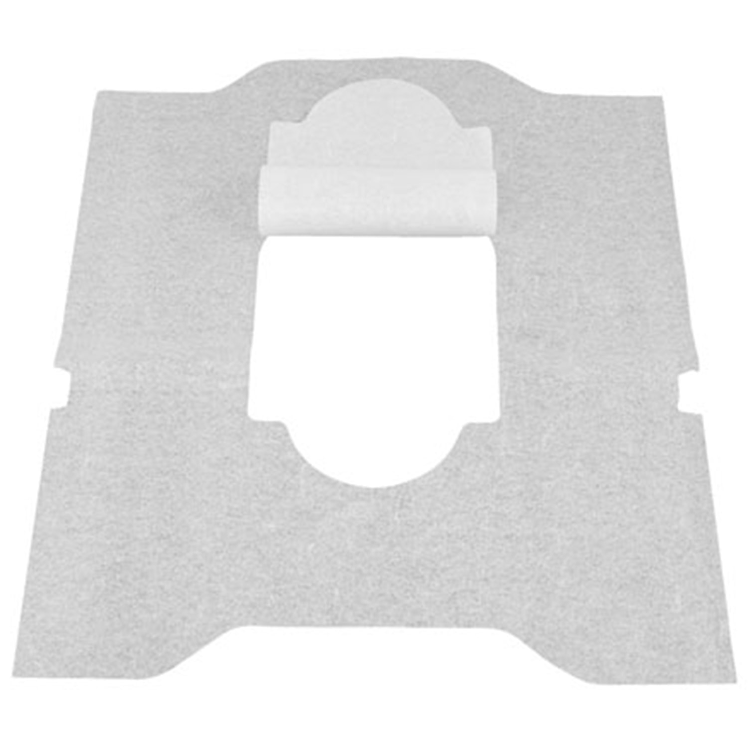 Hospeco Evogen Toilet Seat Covers, White, Case of 3,000 Grand & Toy