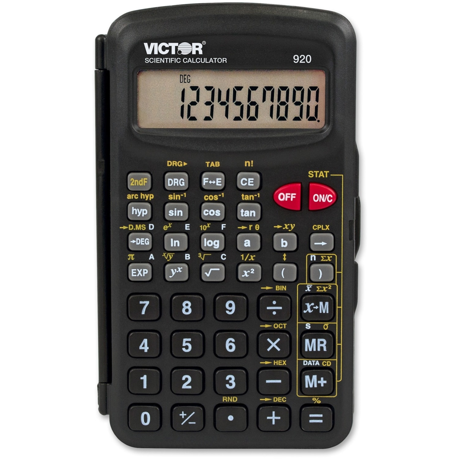 Victor 10Digit Compact Scientific Calculator Grand & Toy