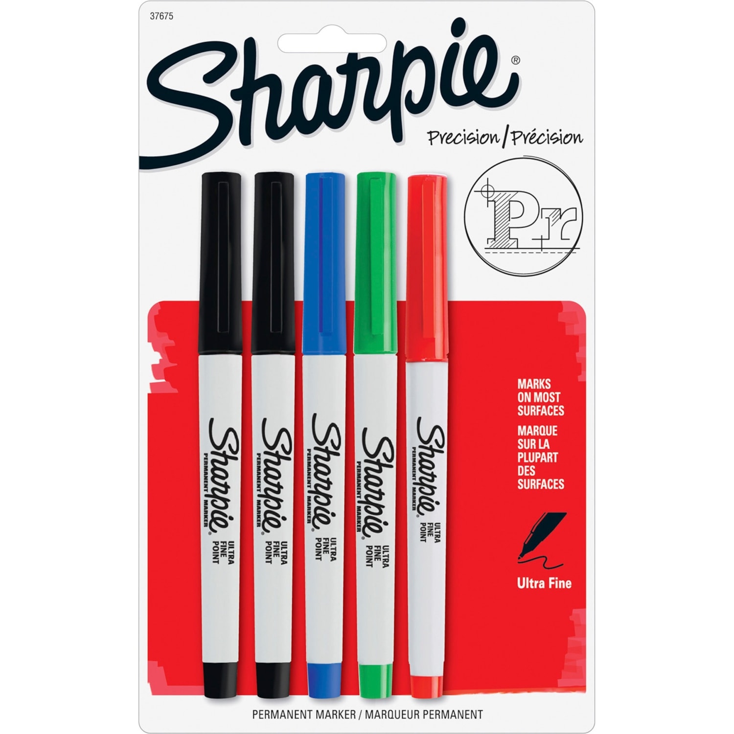 Sharpie Precision Permanent Markers Grand & Toy