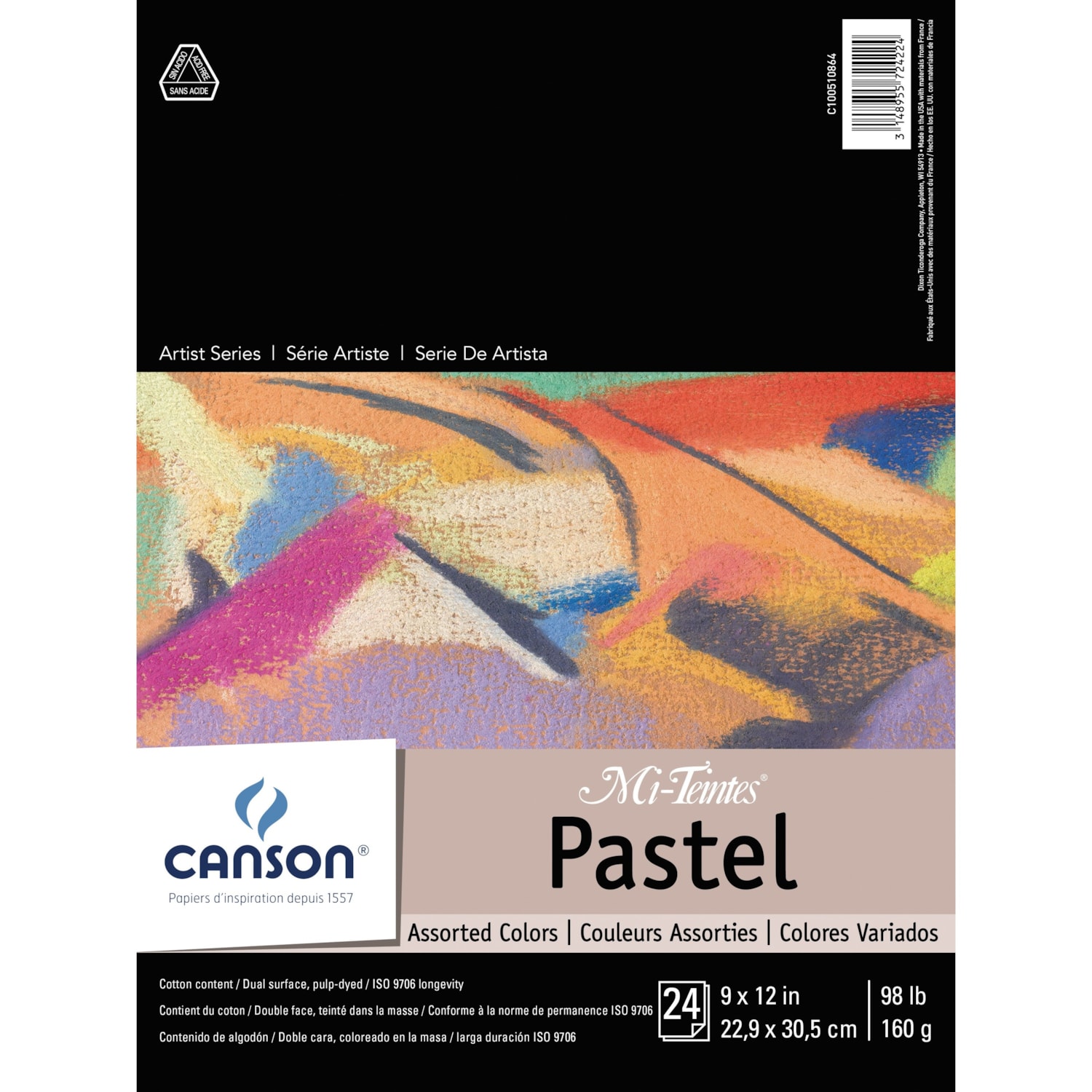 Canson MiTeintes Pastel Paper Grand & Toy