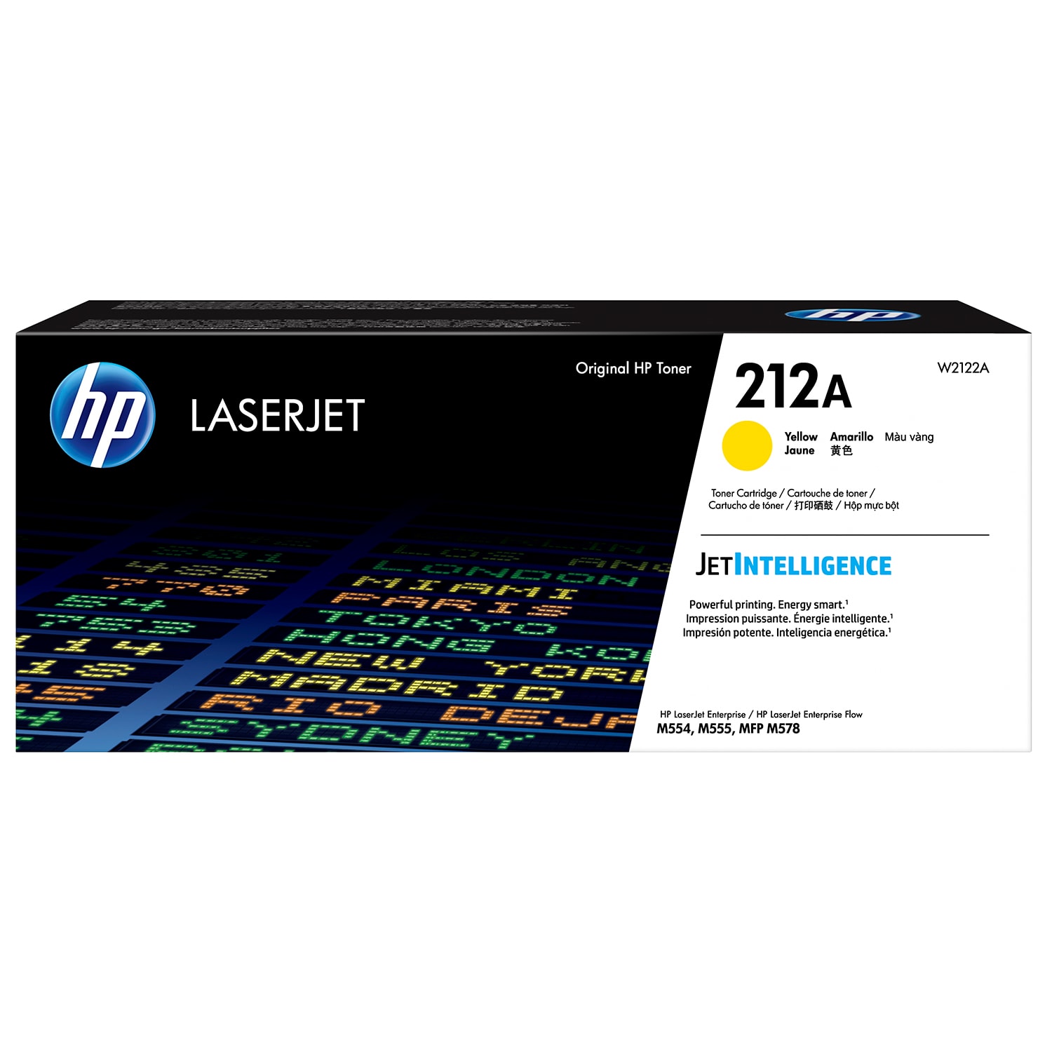 HP 212A Yellow Standard LaserJet Yield Toner Cartridge (W2122A) | Grand ...
