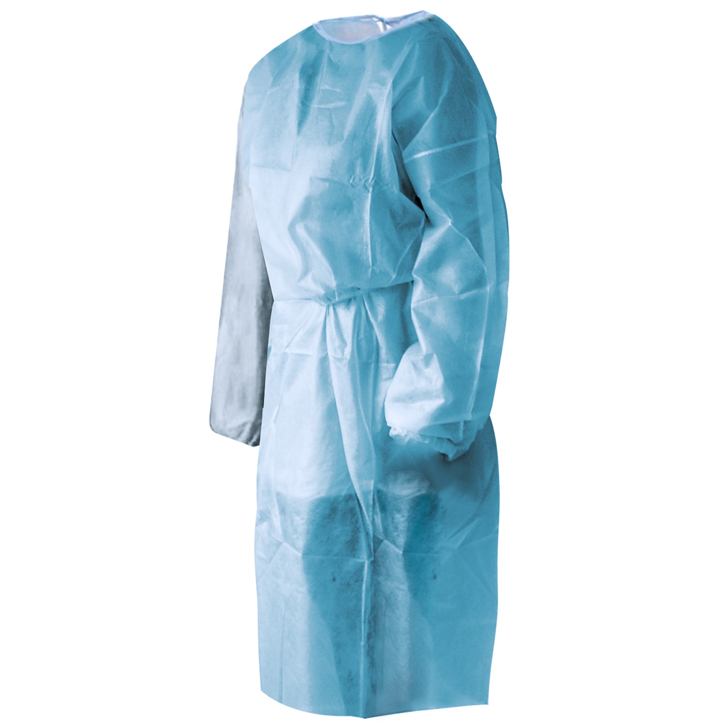 Winnable Disposable Gowns, Blue, 10/PK Grand & Toy