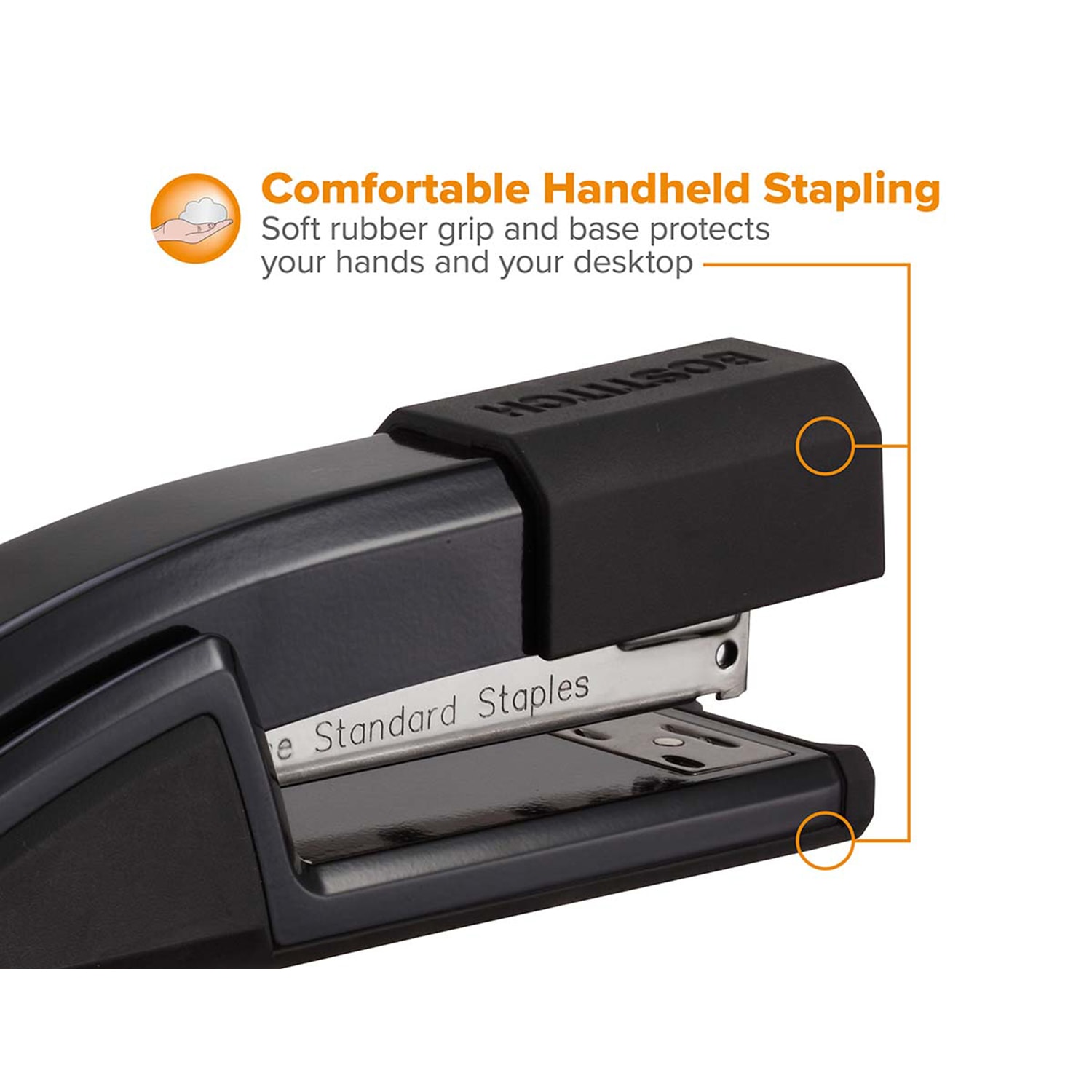 Bostitch Epic Antimicrobial 3in1 Stapler with Integrated Remover and