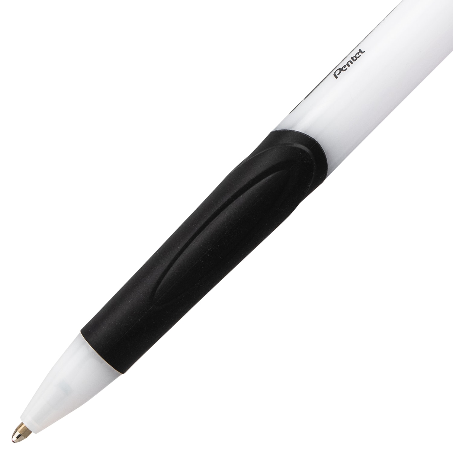Pentel GlideWrite Retractable Ballpoint Pens, Black, Bold 1.0 mm, Box