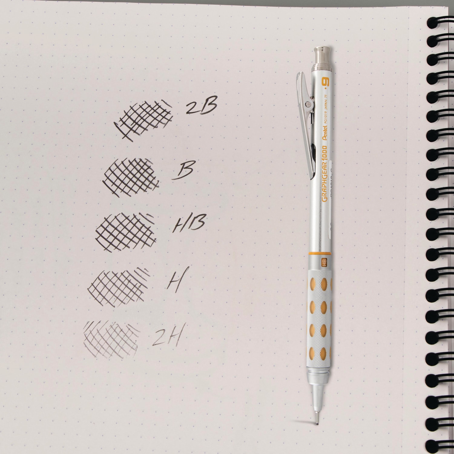 Pentel Super HiPolymer Lead Refills for Mechanical Pencils, 2H Grade