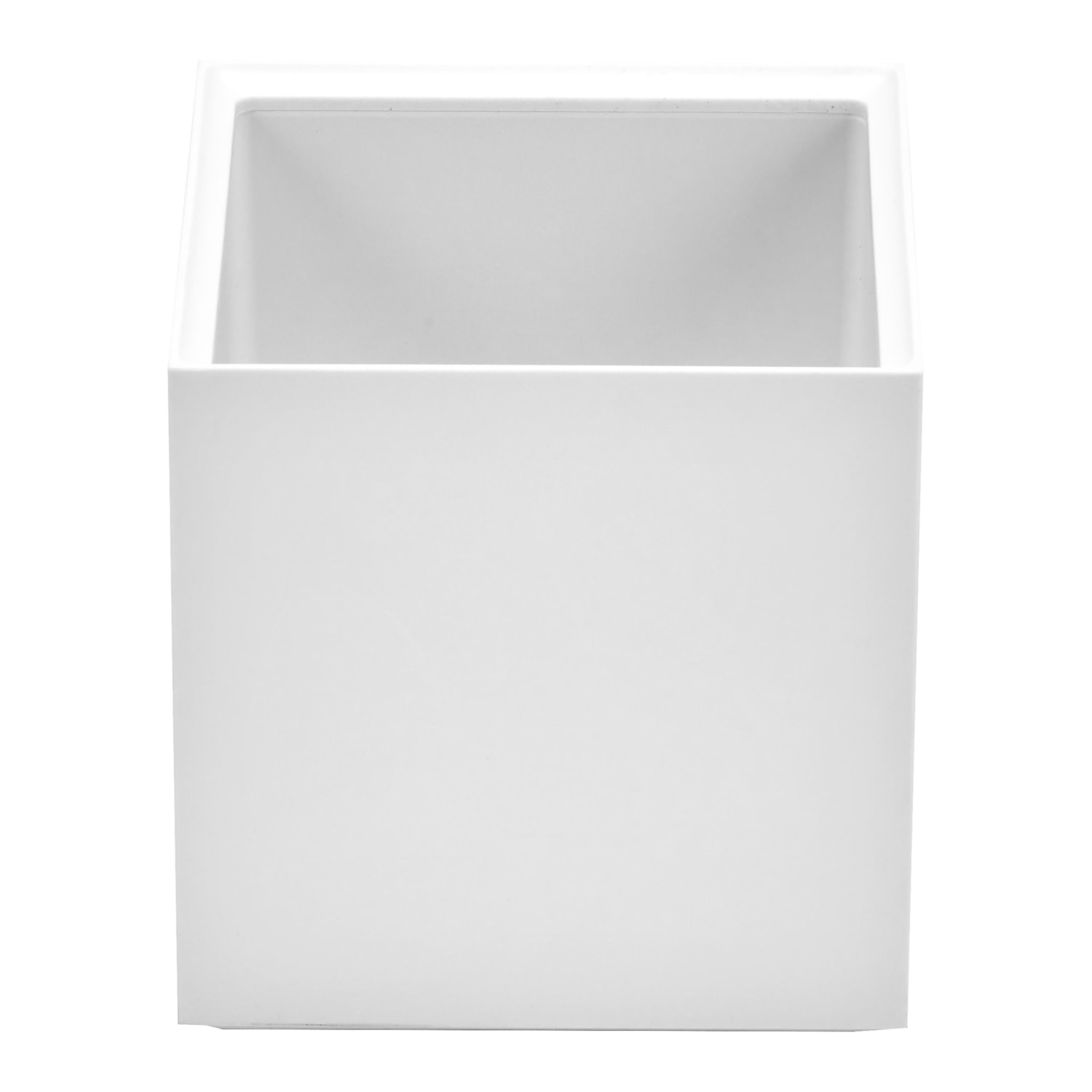 Bostitch® Office Konnect Stackable Pencil Cup, White, 3 1/2" x 3 1/2" x