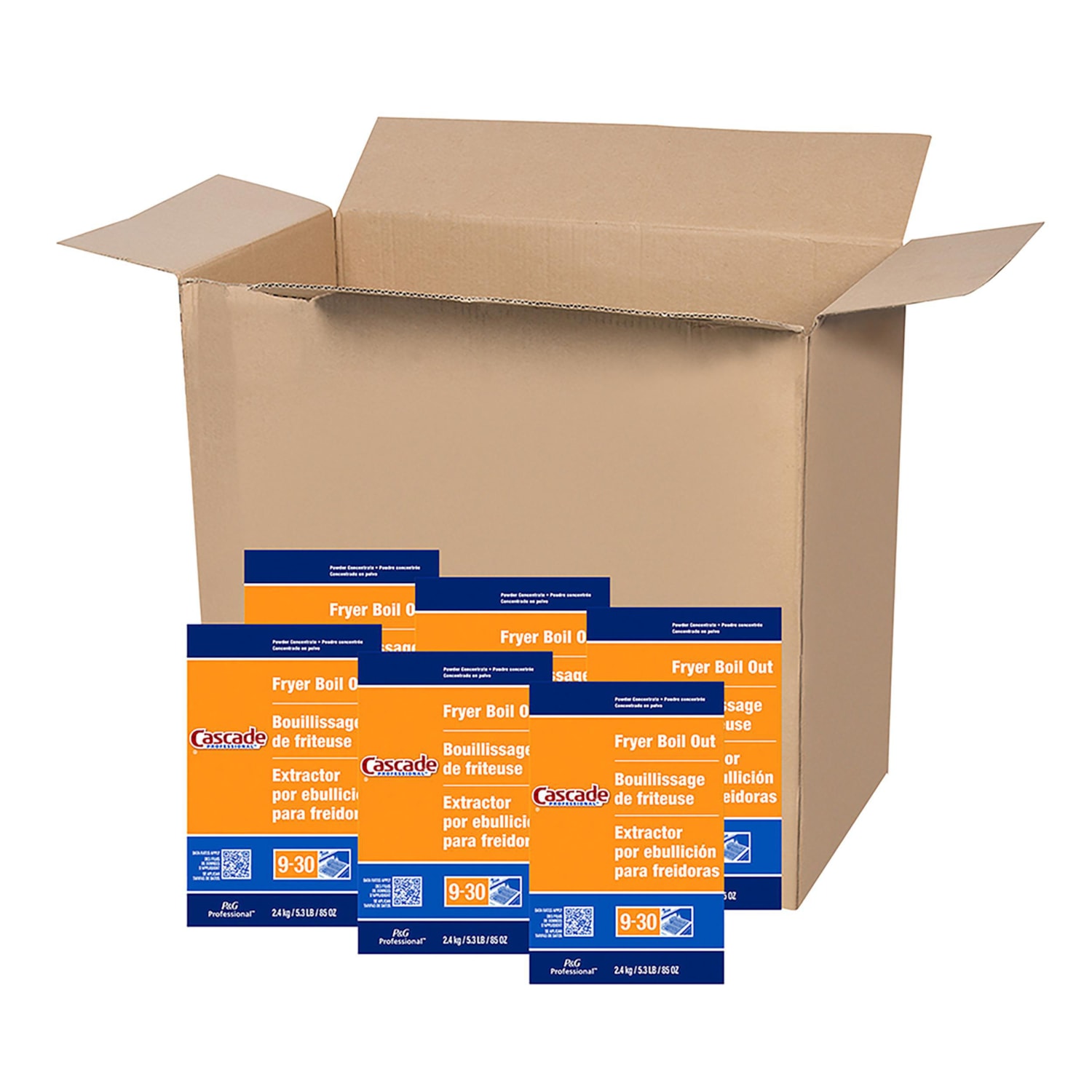 Cascade Professional Fryer Boil Out Deep Fryer Cleaner, Concentrate