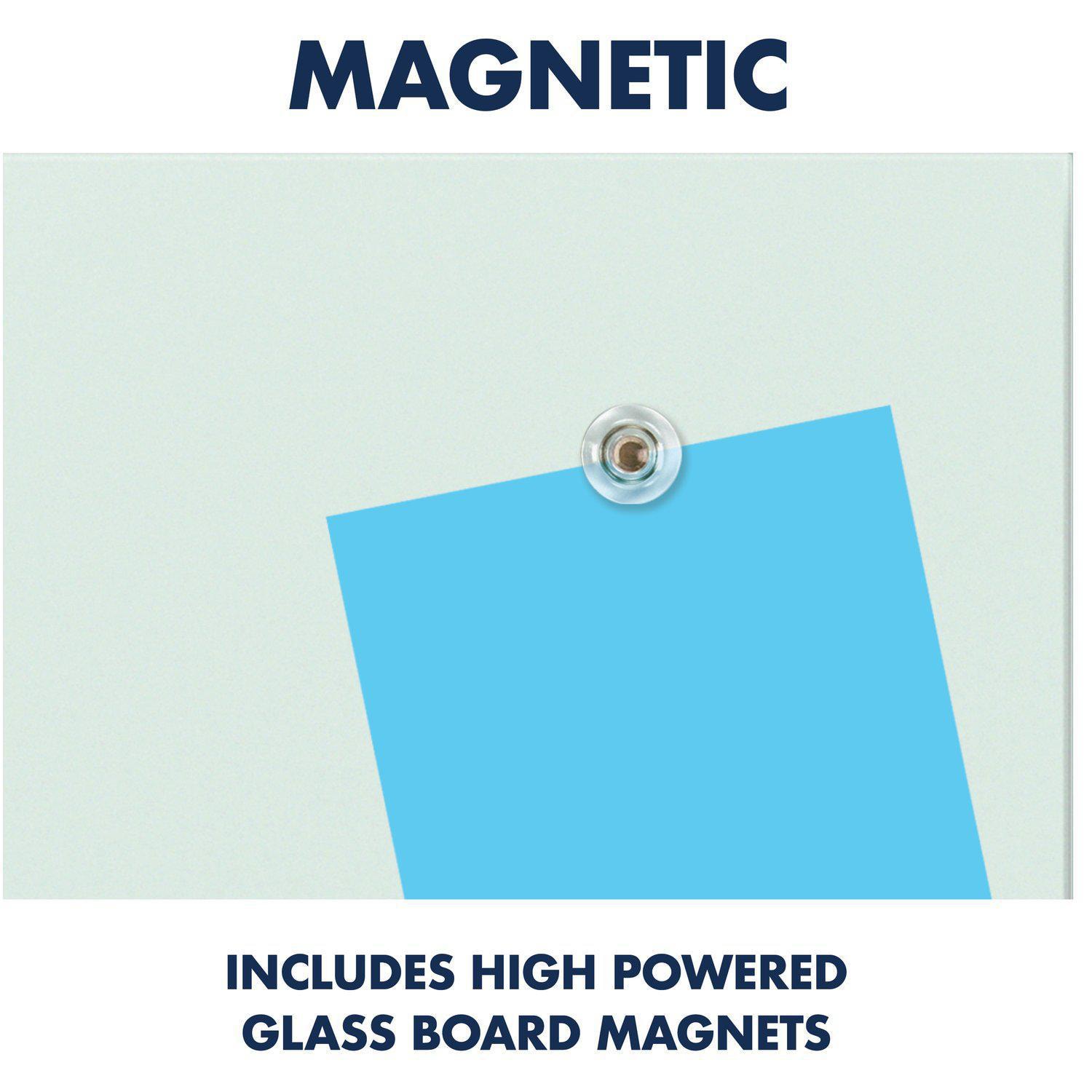 Quartet® InvisaMount Glass DryErase Board, 39" x 22" Grand