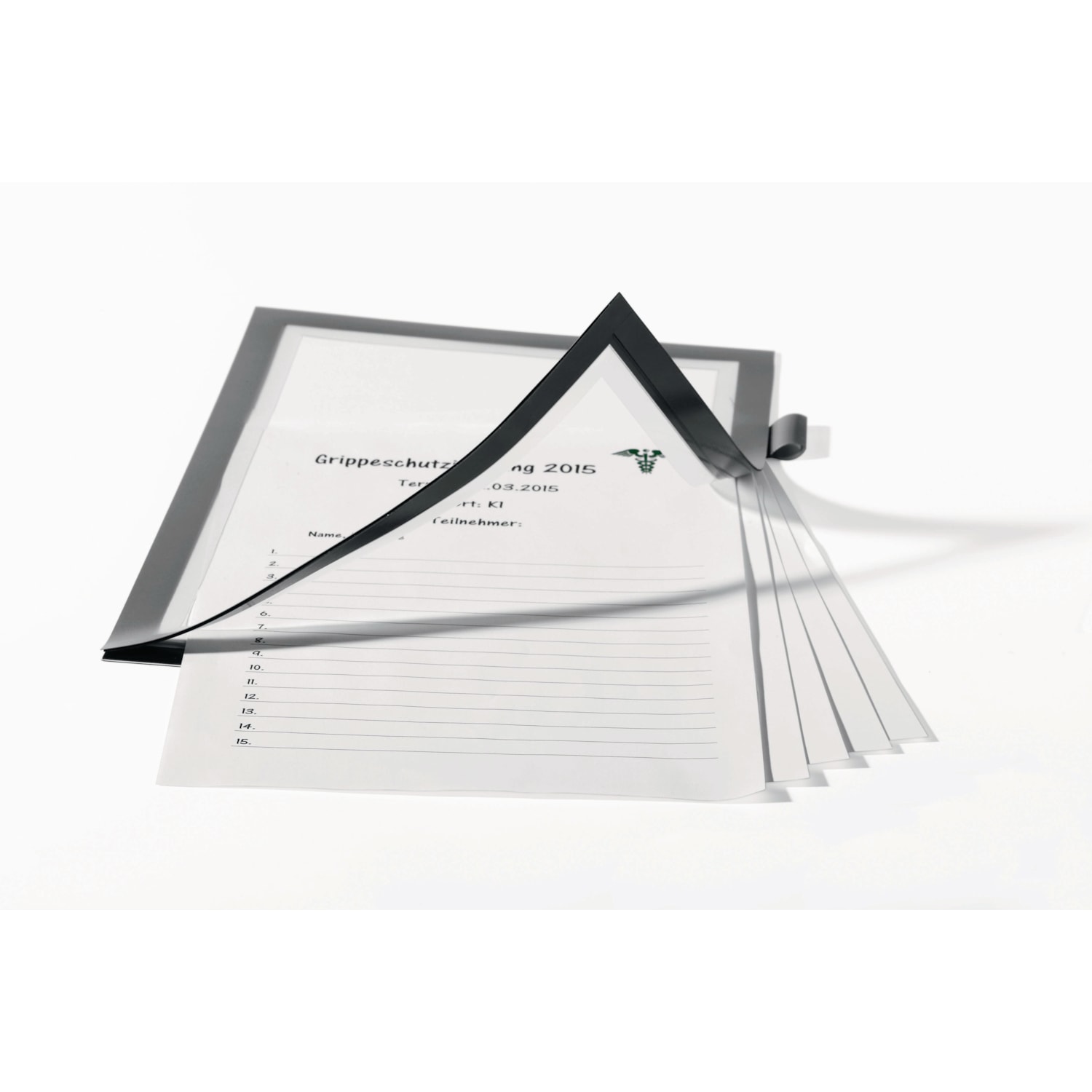 DURABLE SelfAdhesive DURAFRAME NOTE Writable LetterSize Document