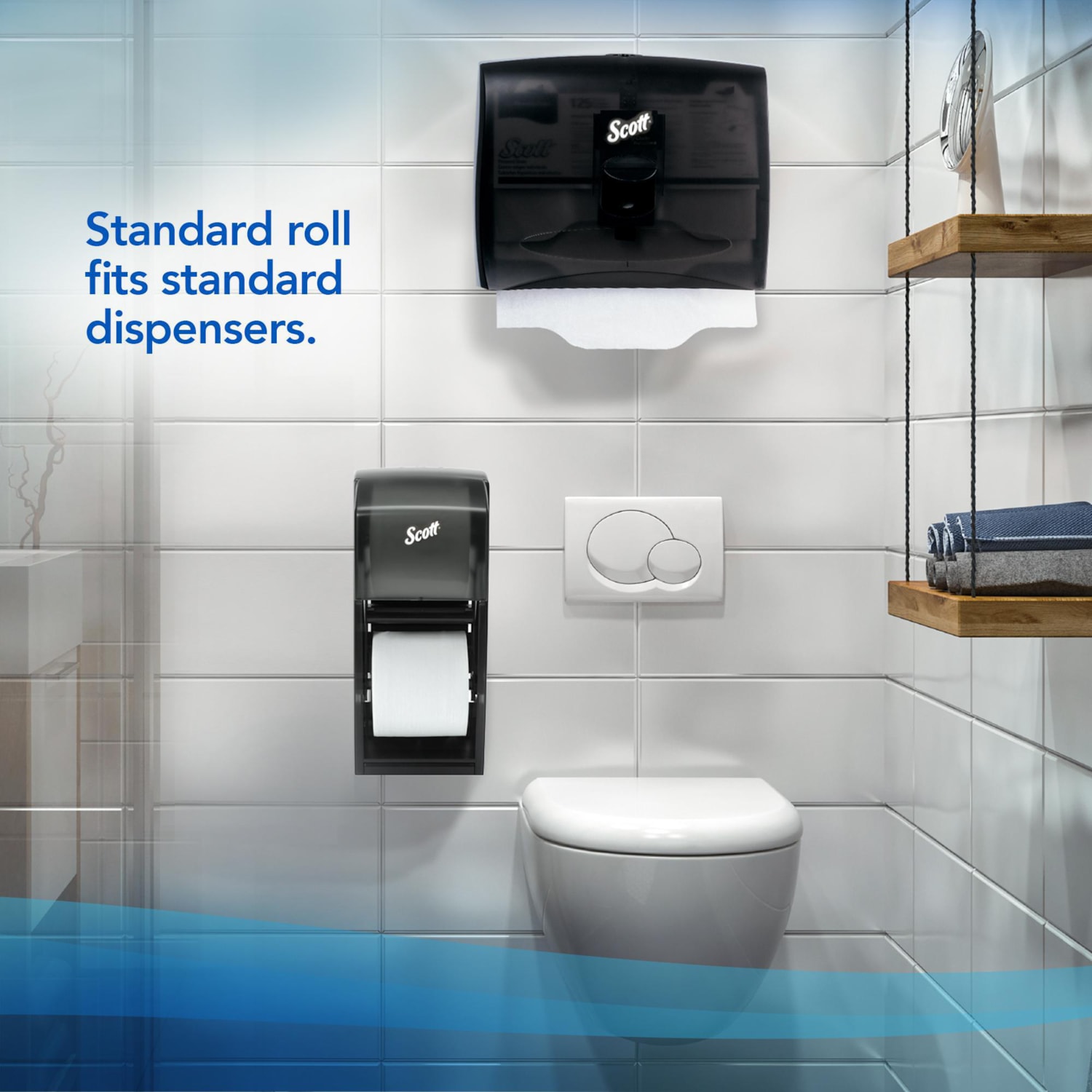 Scott® Essential Professional Bulk Toilet Paper for Business, 2Ply