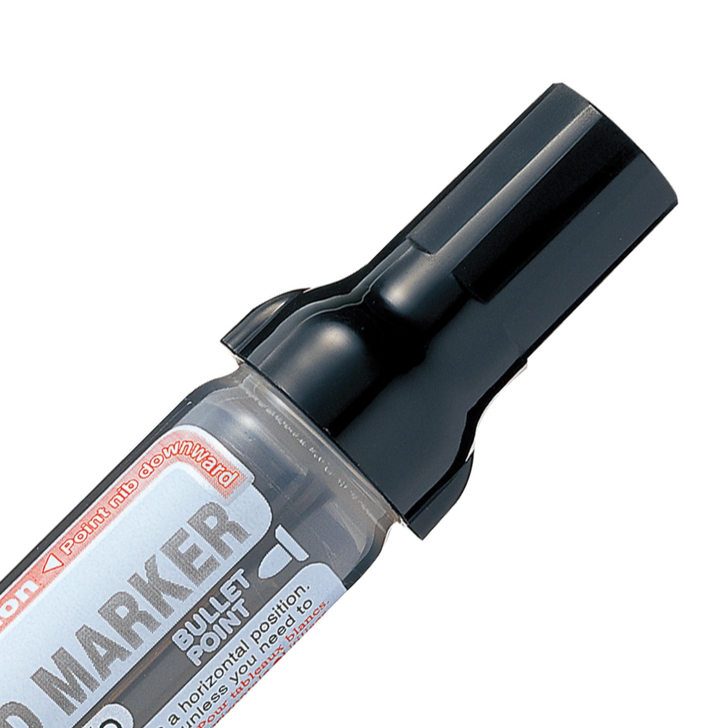 Pentel EasyFlo Dry Erase Marker, Black, Bullet 6.0 mm Grand & Toy