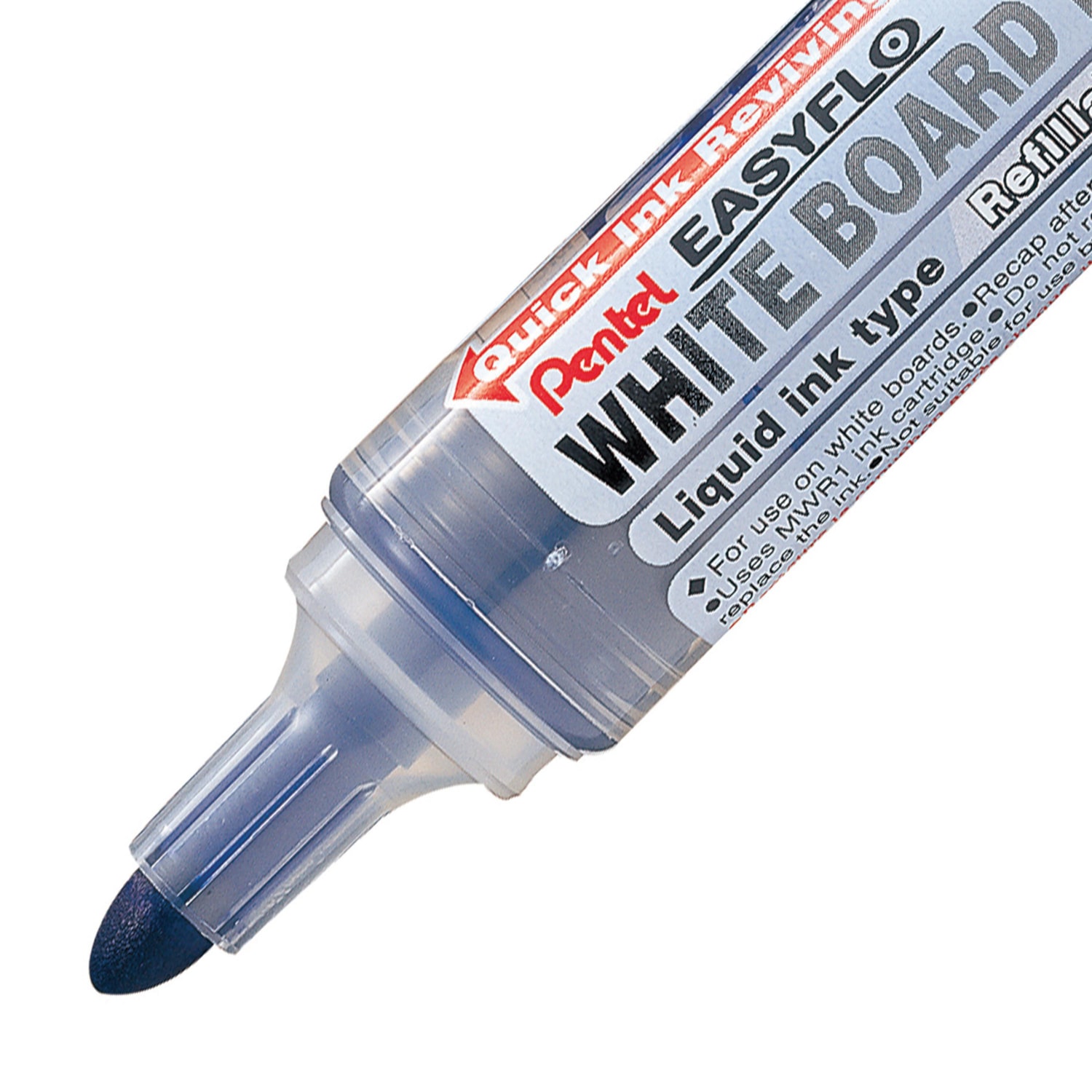 Pentel EasyFlo Dry Erase Marker, Blue, Bullet 6.0 mm Grand & Toy