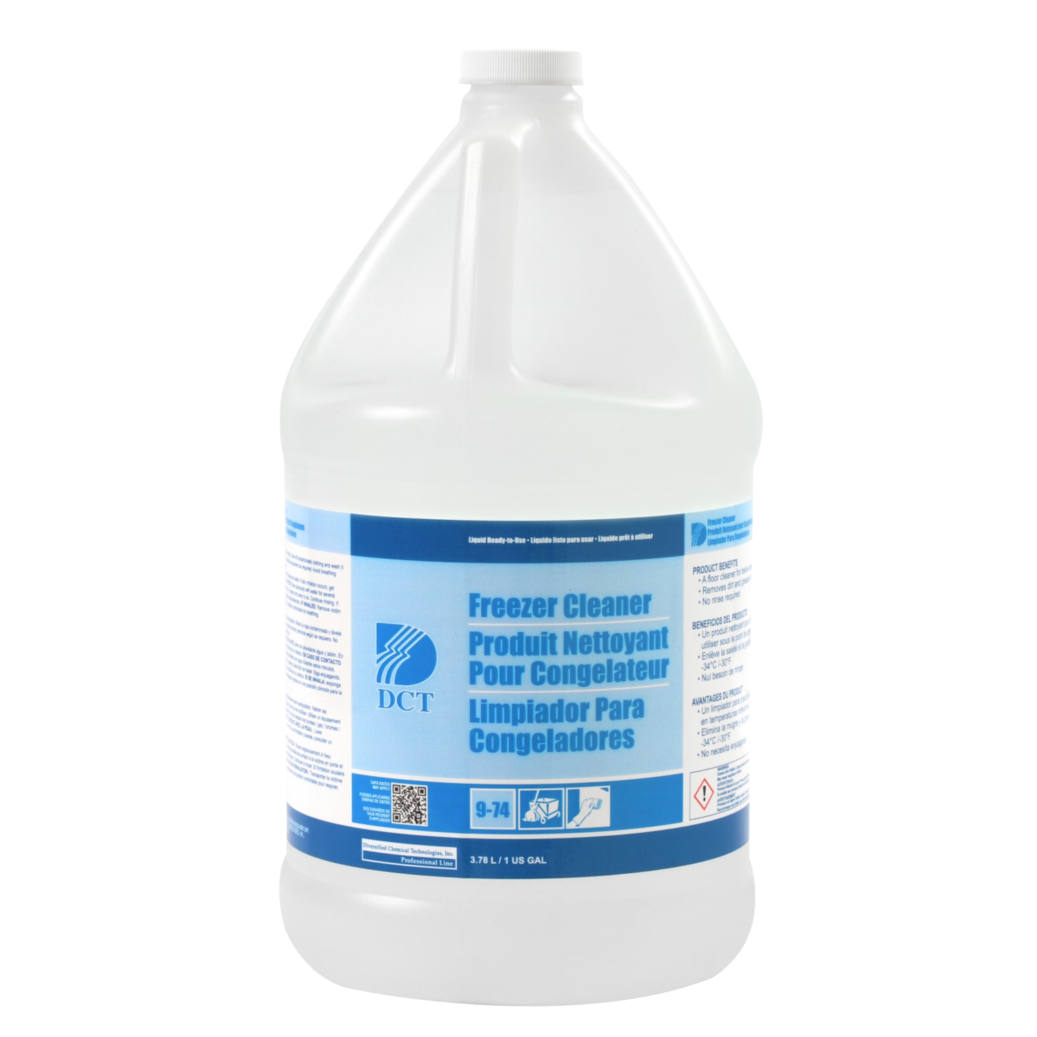 DCT Freezer Cleaner, 3.78 L, Case of 4 Grand & Toy