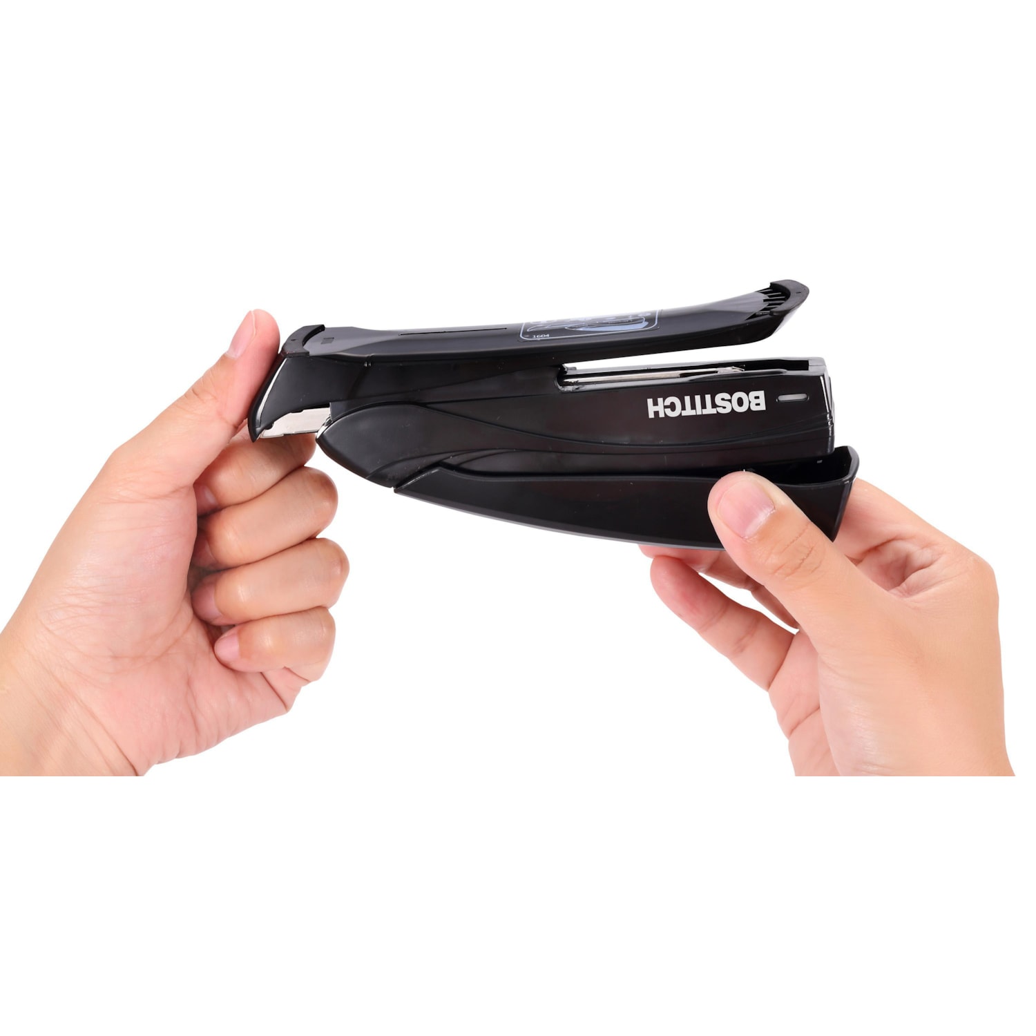 Bostitch Inspire SpringPowered Desktop Stapler, Black, 20Sheet