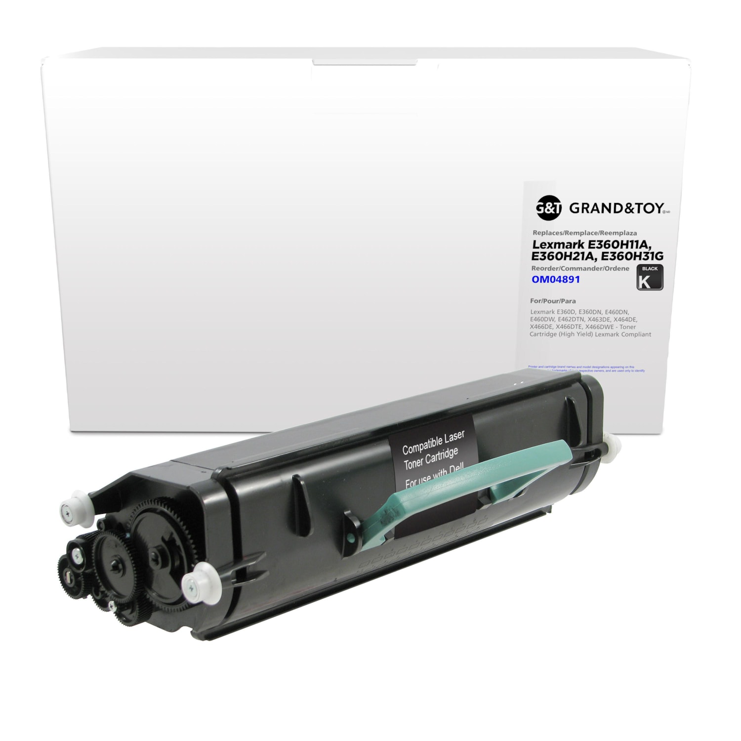 Clover Imaging Group Remanufactured Lexmark E360 Black High Yield Toner