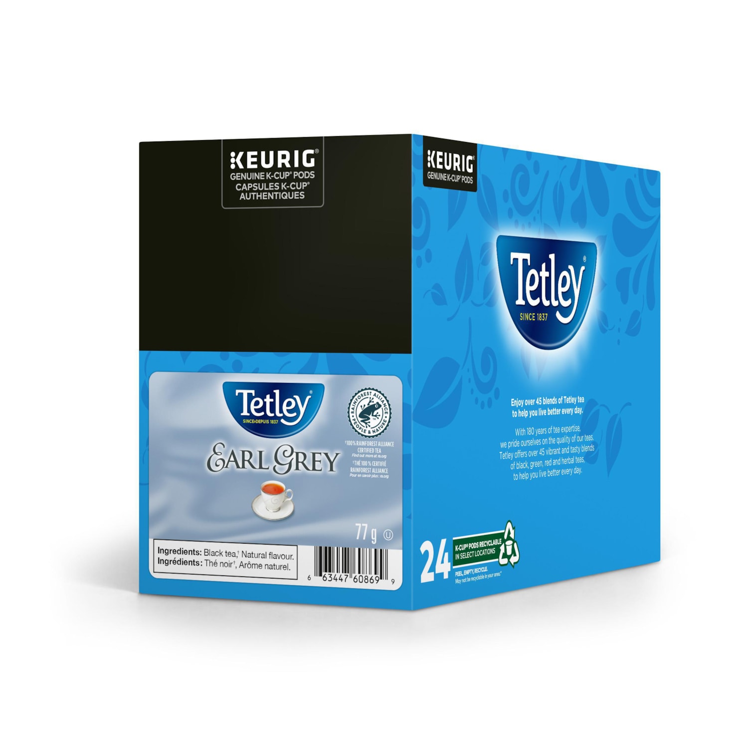 Tetley Tea Single-Serve K-Cup Pods 