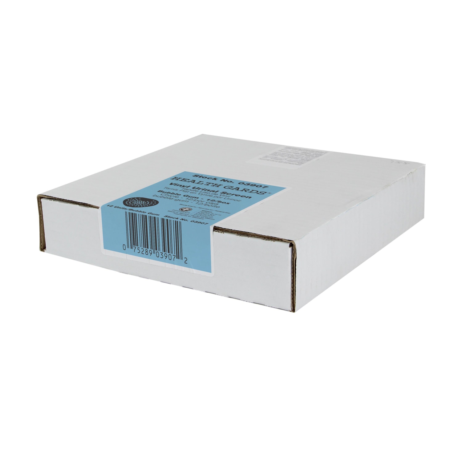 HOSPECO Health Gards® Vinyl Urinal Screens, Dark Blue, Bubble Gum