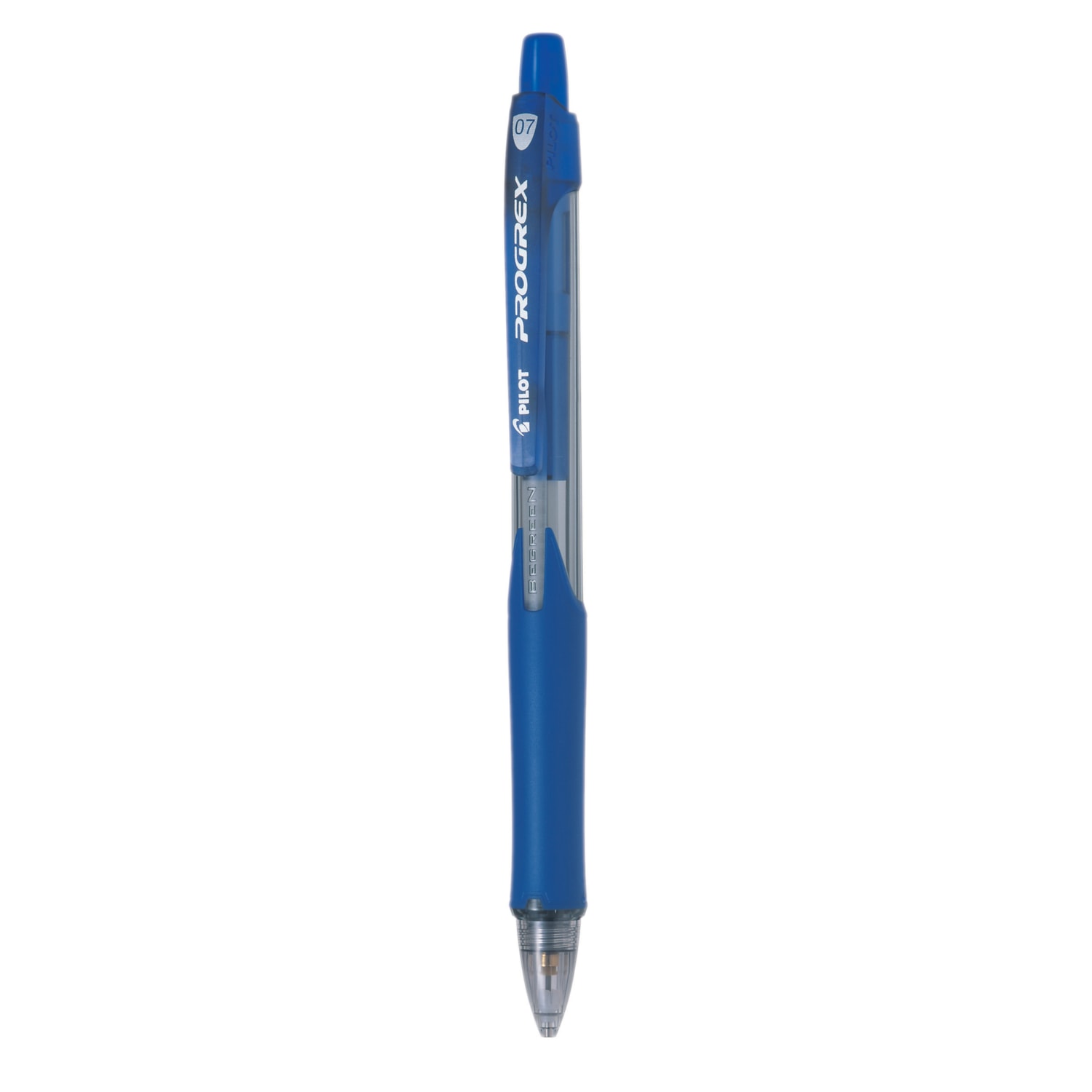 Lot De 3 Portemines Pilot Super Grip H-187SL 0,7 Mm - Corps Noir, Grip Confort, Gomme Intégrée