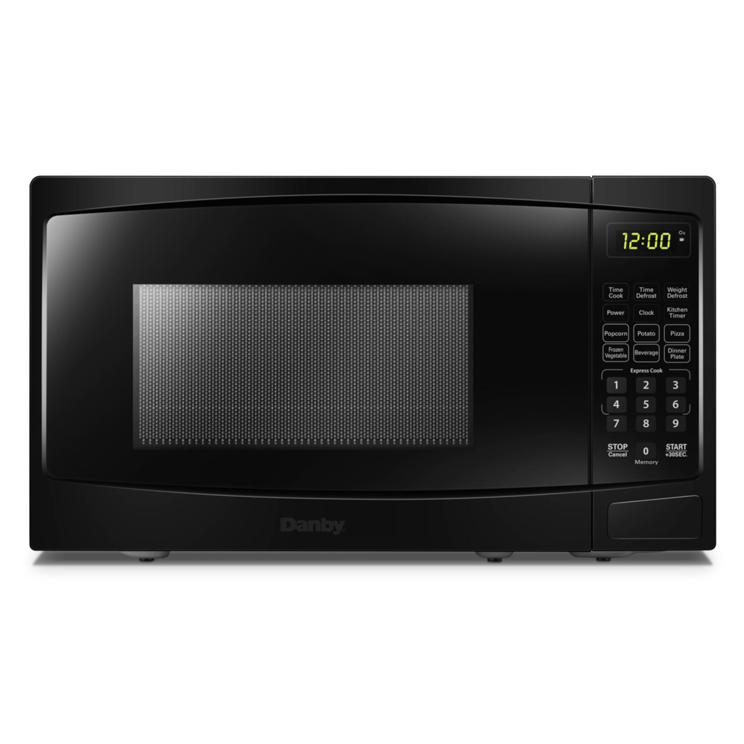 Danby 0.7 cu. ft. Countertop Microwave, Black Grand & Toy