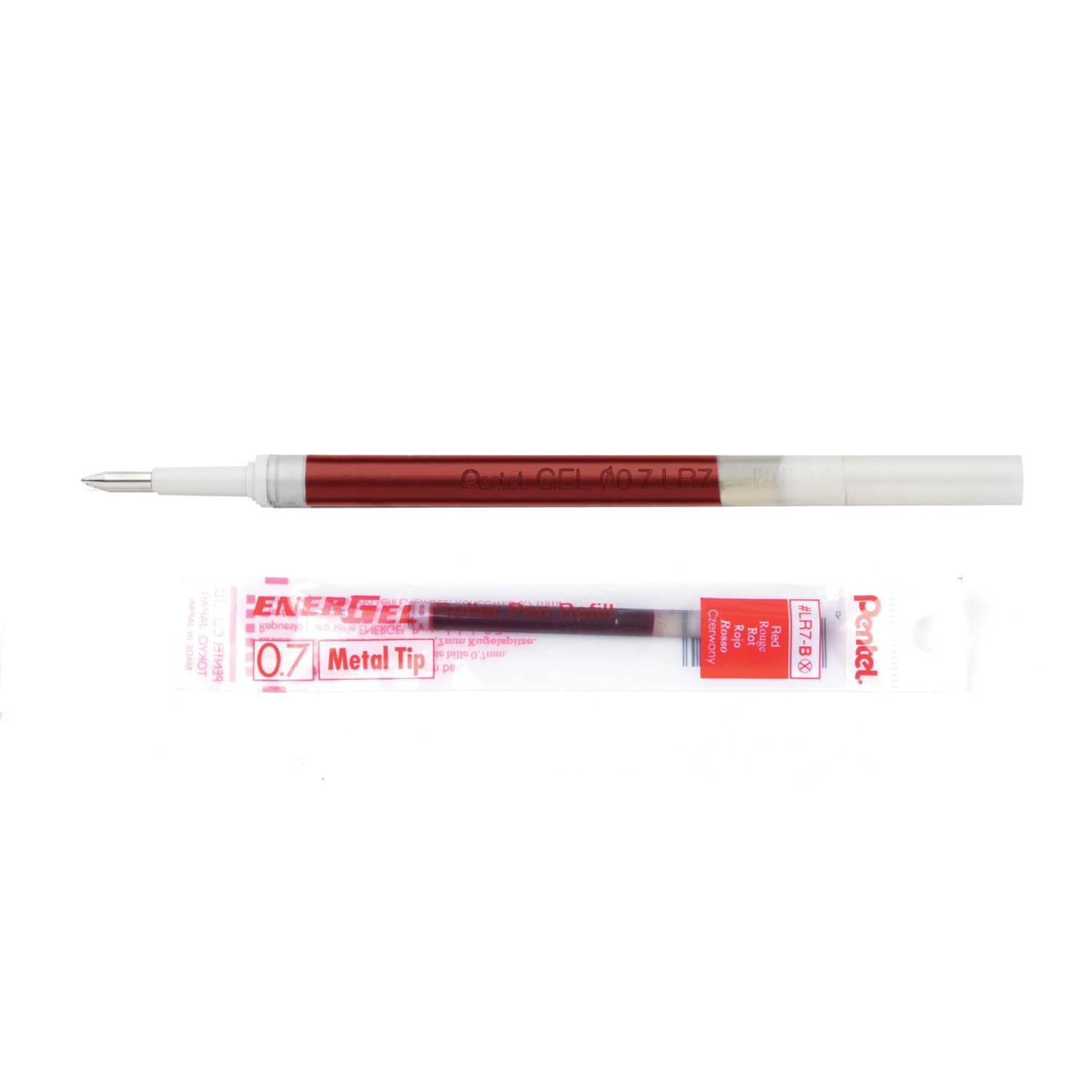 Pentel Super Hi Polymer Leads 0.7 Mm HB 12 Leads Per Tube - Office Depot