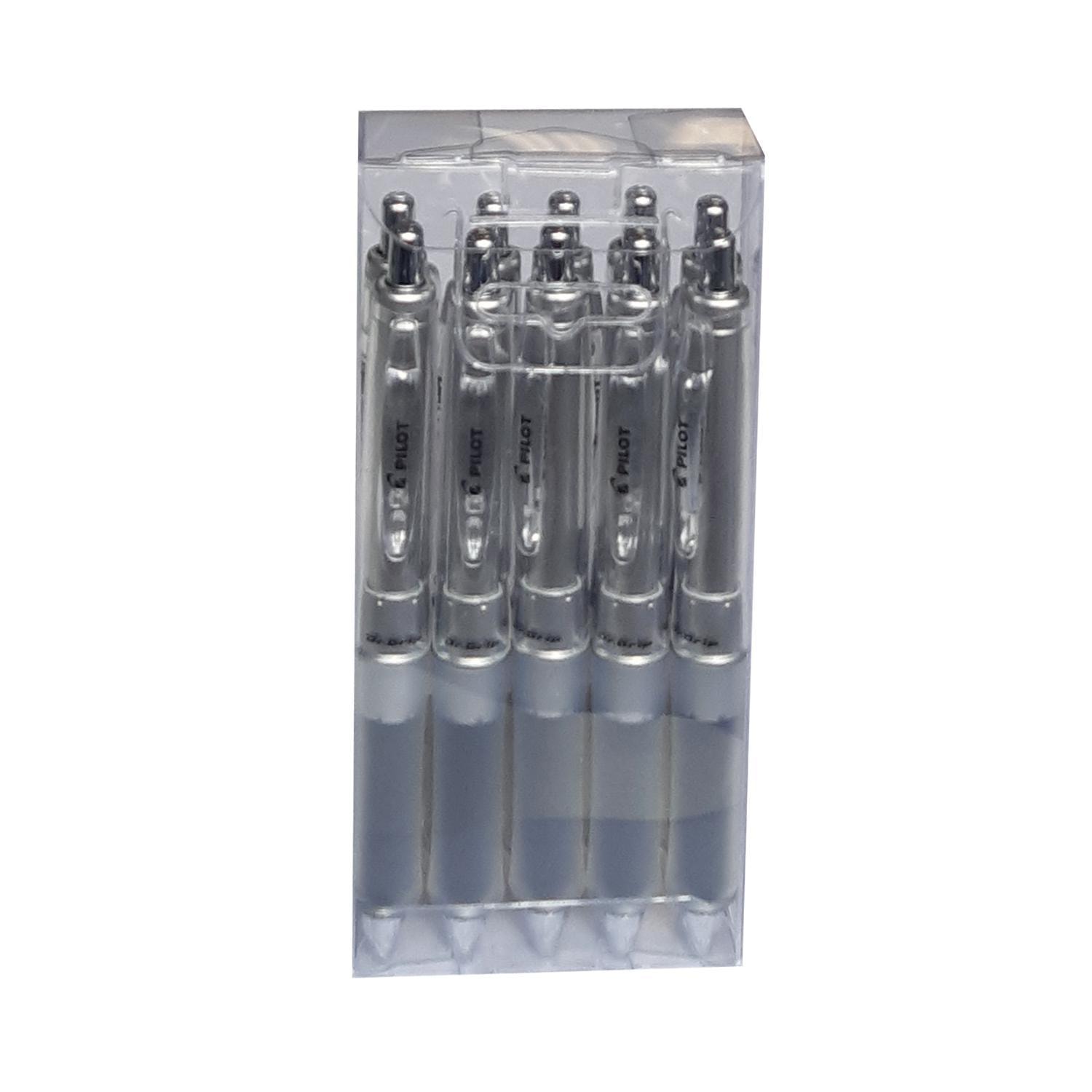 Pilot Dr. Grip Centre of Gravity Retractable Ballpoint Pens, Blue