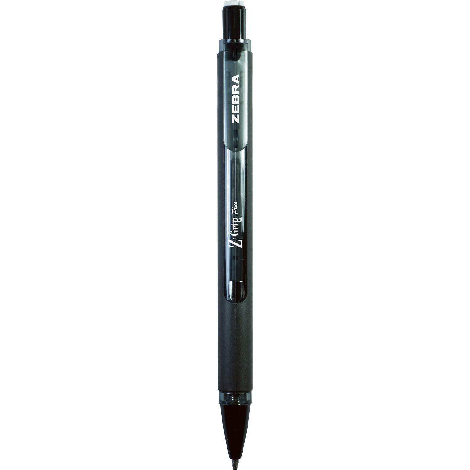 Zebra ZGrip Plus HB 2 Mechanical Pencil, Black, 0.7 mm, Box of 12