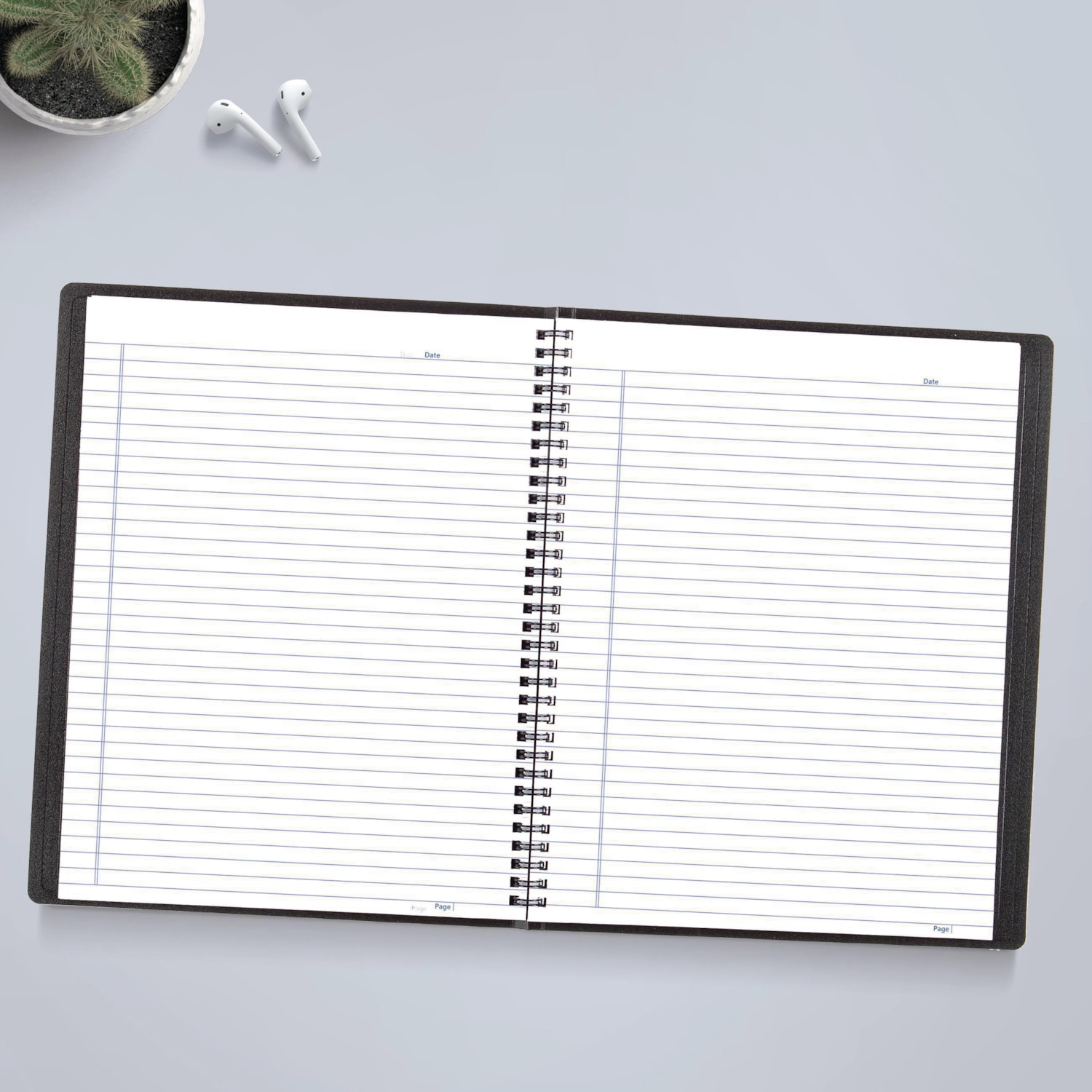 Blueline Duraflex Notebook, Black, 11" x 81/2", 160 Pages Grand & Toy