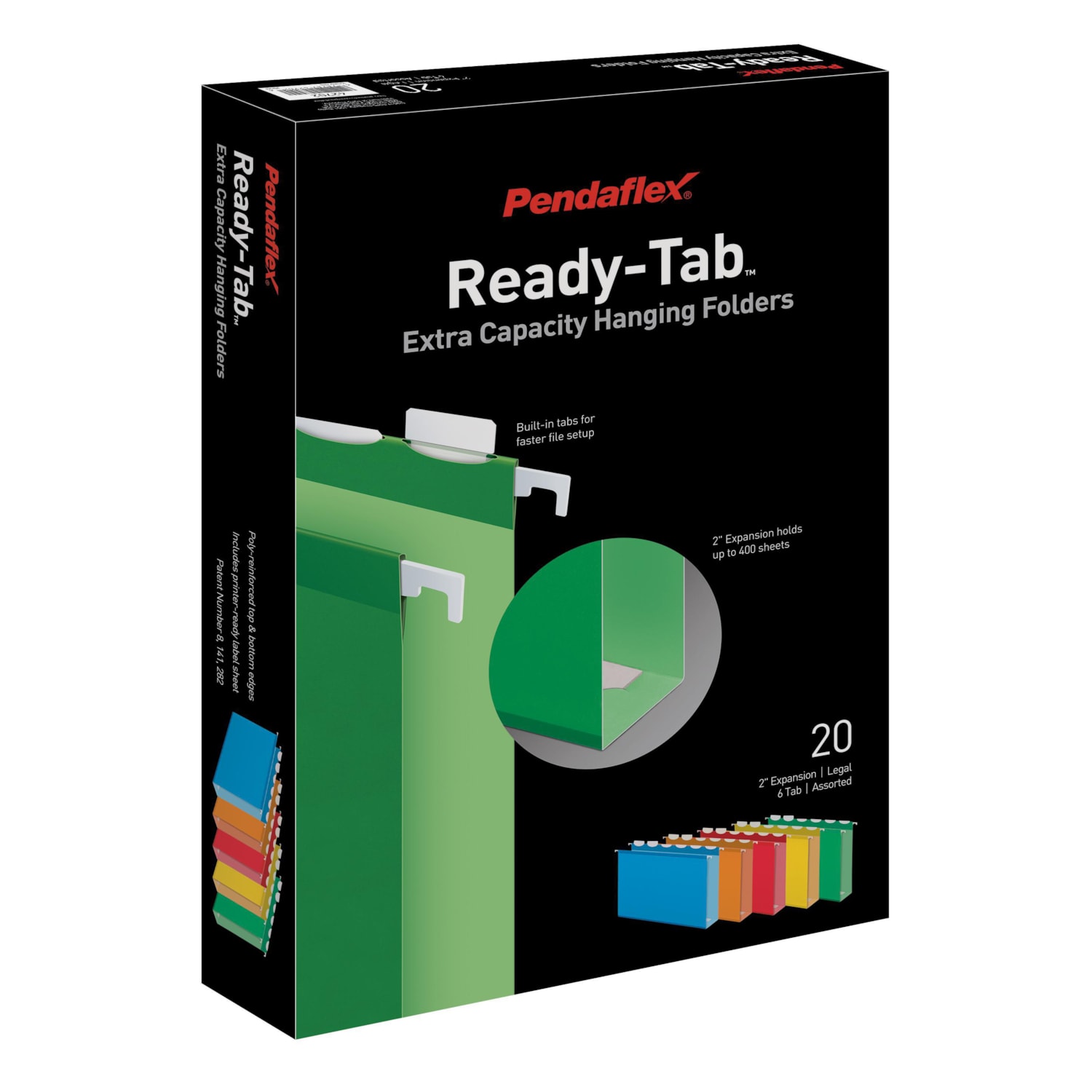 Pendaflex ReadyTab ExtraCapacity Reinforced LegalSize Hanging