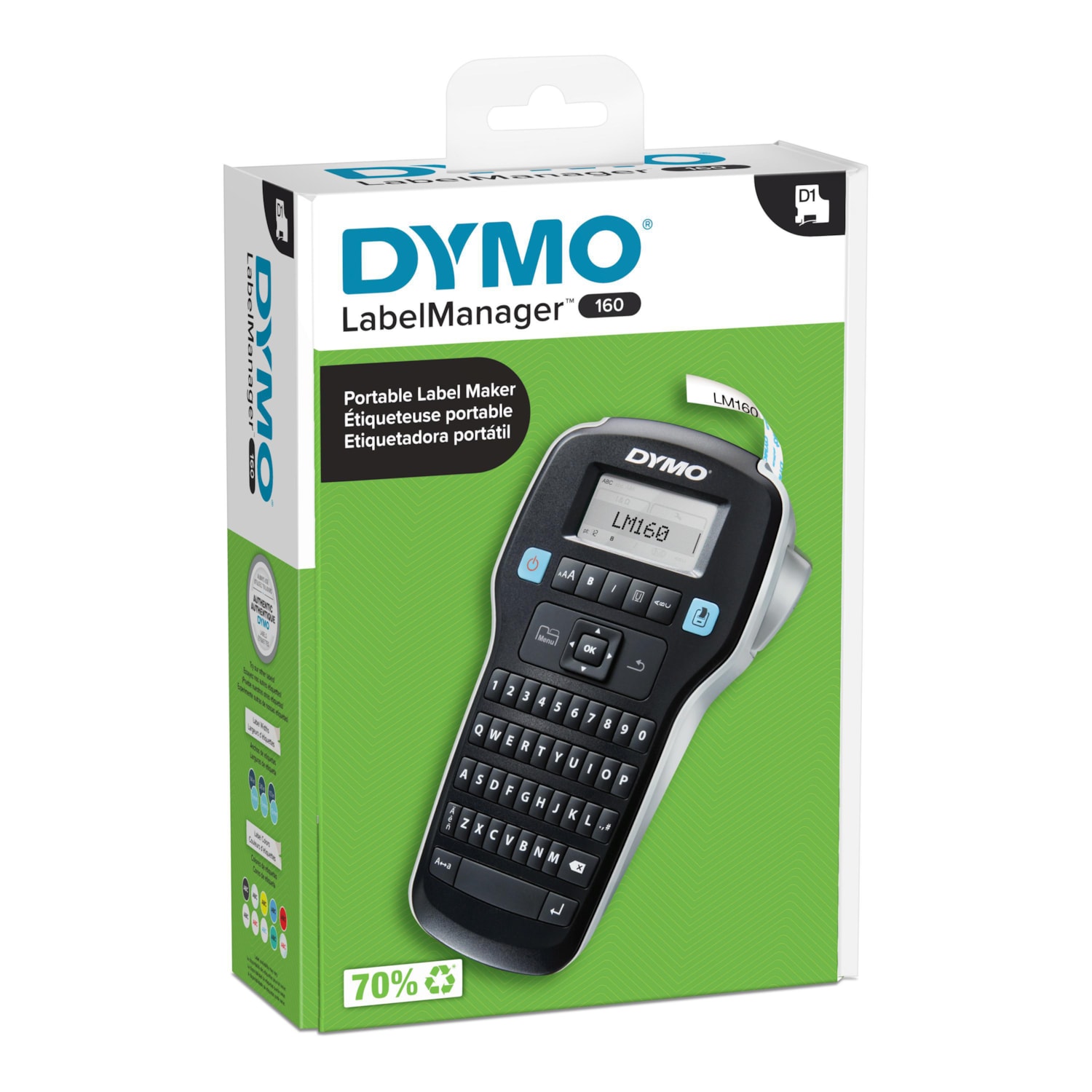 DYMO LabelManager 160 Handheld Label Maker Grand & Toy