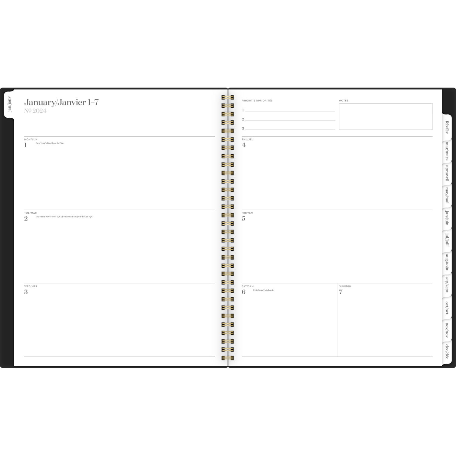 Cambridge workstyle large weekly monthly black classic planner grand