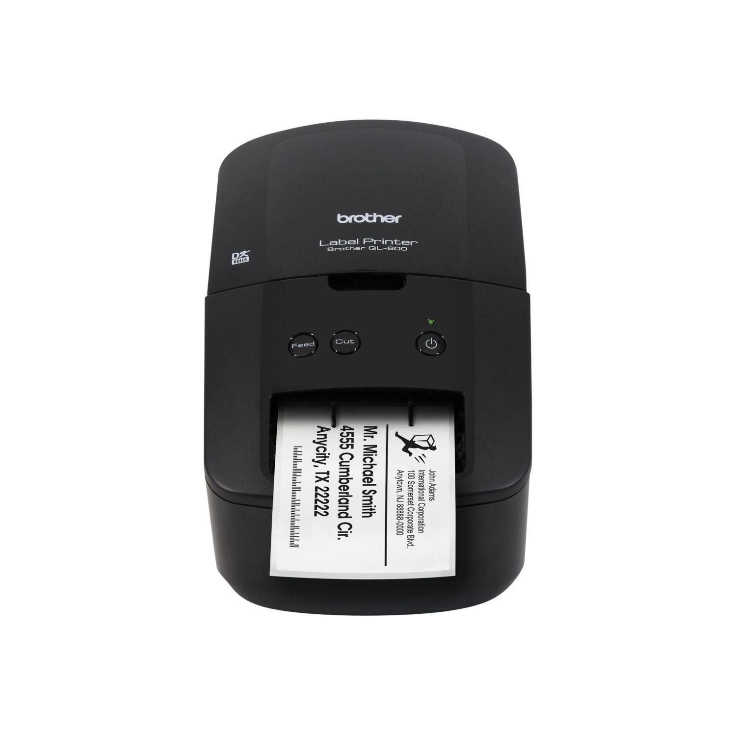 Brother QL600 label printer B/W direct thermal Grand & Toy