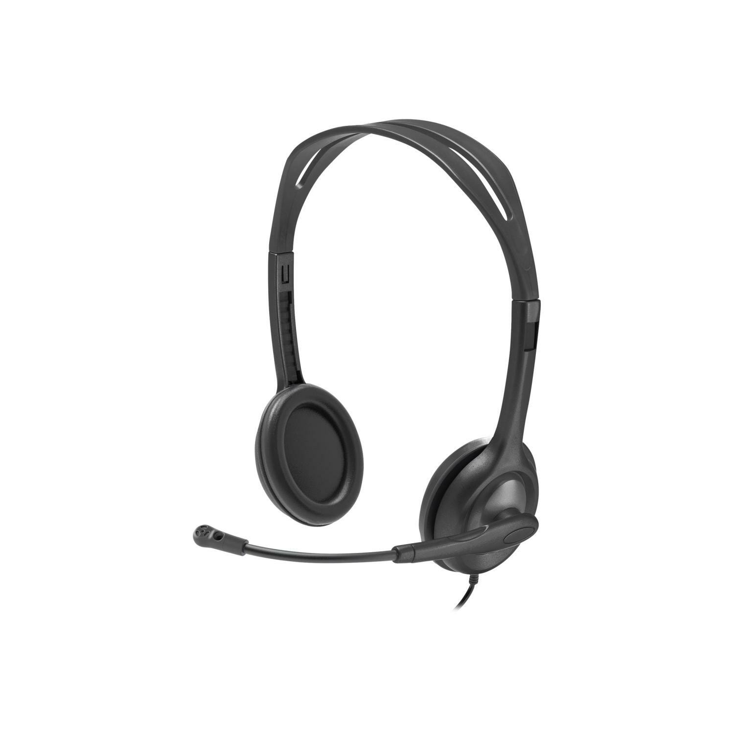 Logitech H111 Stereo Headset with 3.5 mm Audio Jack for Education ...