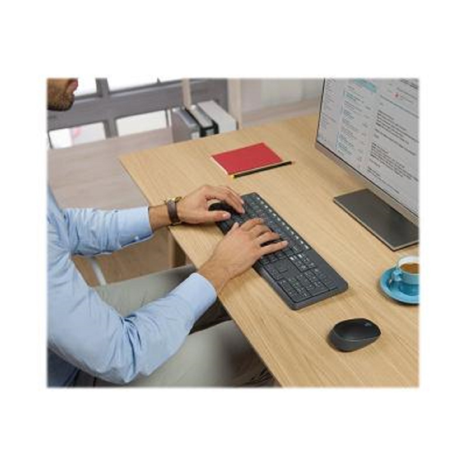 Logitech MK235 keyboard and mouse set Grand & Toy