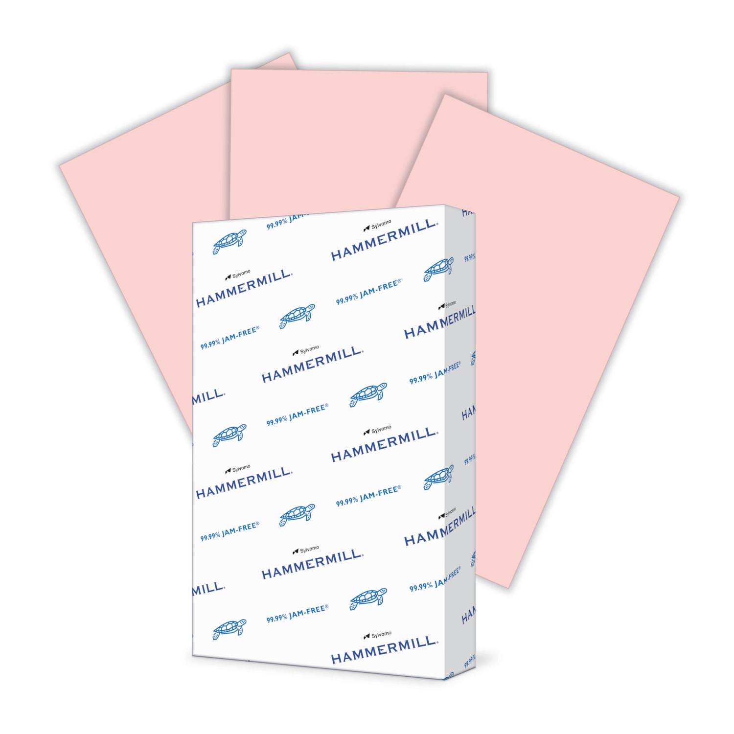 Hammermill Color Paper, Legal Size (81/2" x 14"), 20 lb, Pink, 1Pack