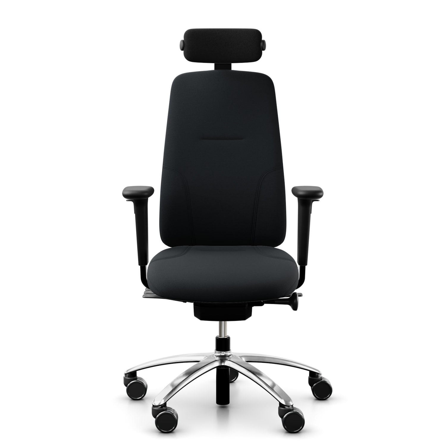 ergoCentric Task Chair Polish Aluminum Base Grand & Toy