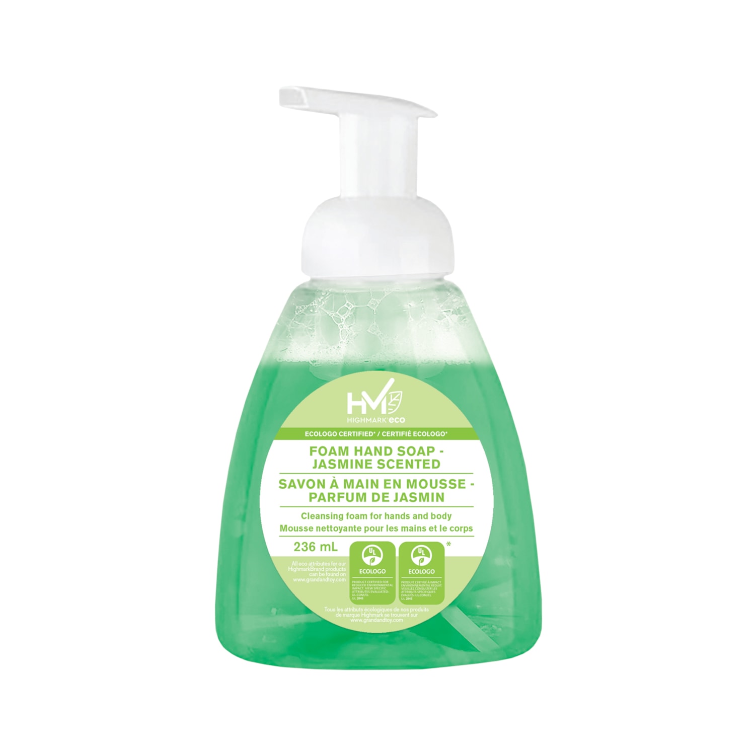 Highmark Foam Hand Soap Jasmine Scented 236 ml Grand & Toy