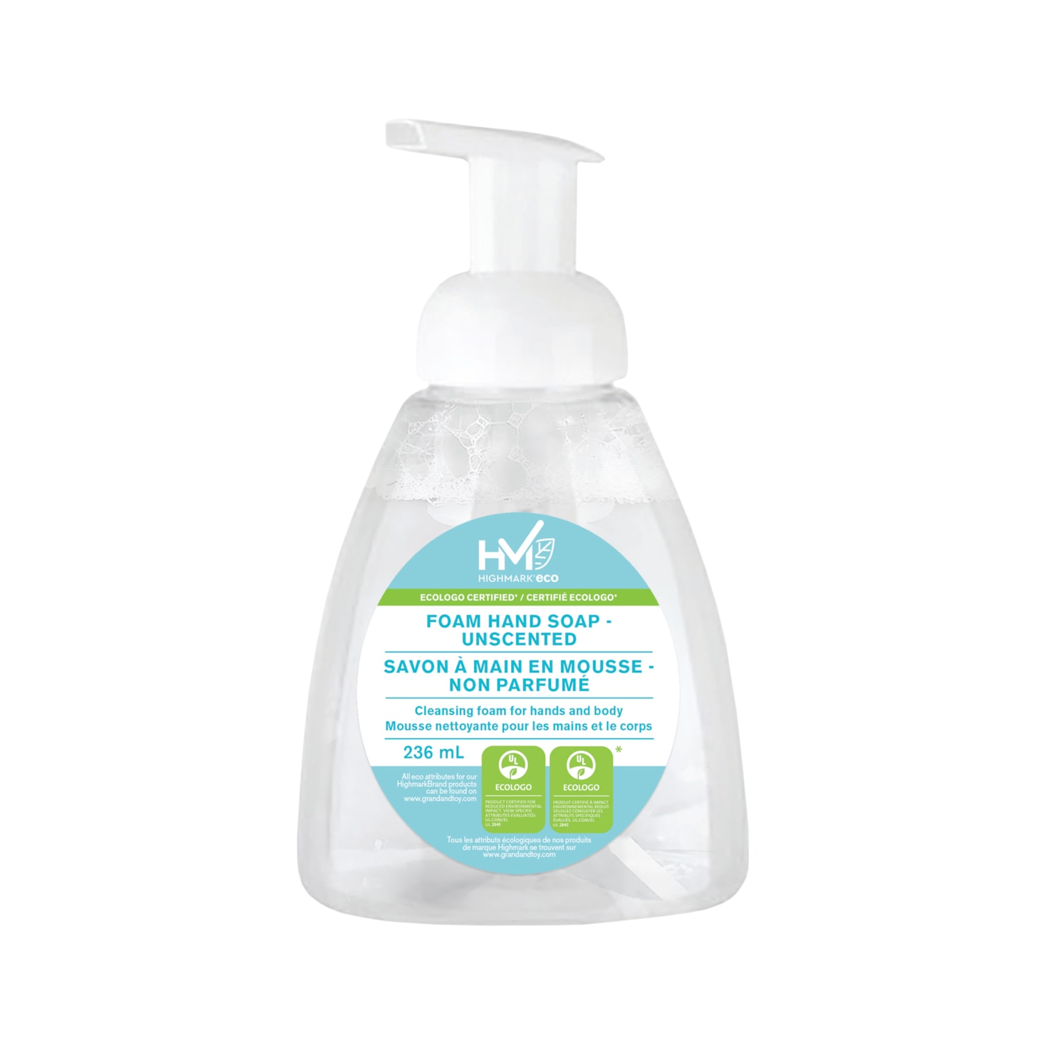HighMark Foam Hand Soap Unscented 236 ml Grand & Toy