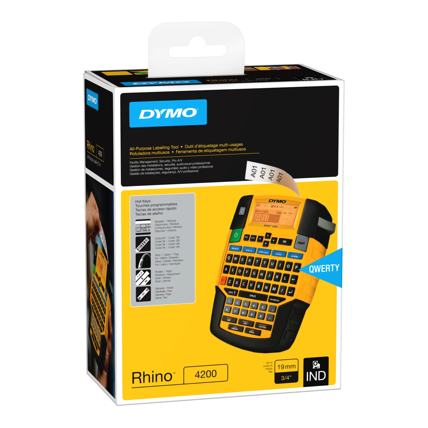 DYMO Rhino 4200 Industrial Handheld Label Maker | Grand & Toy