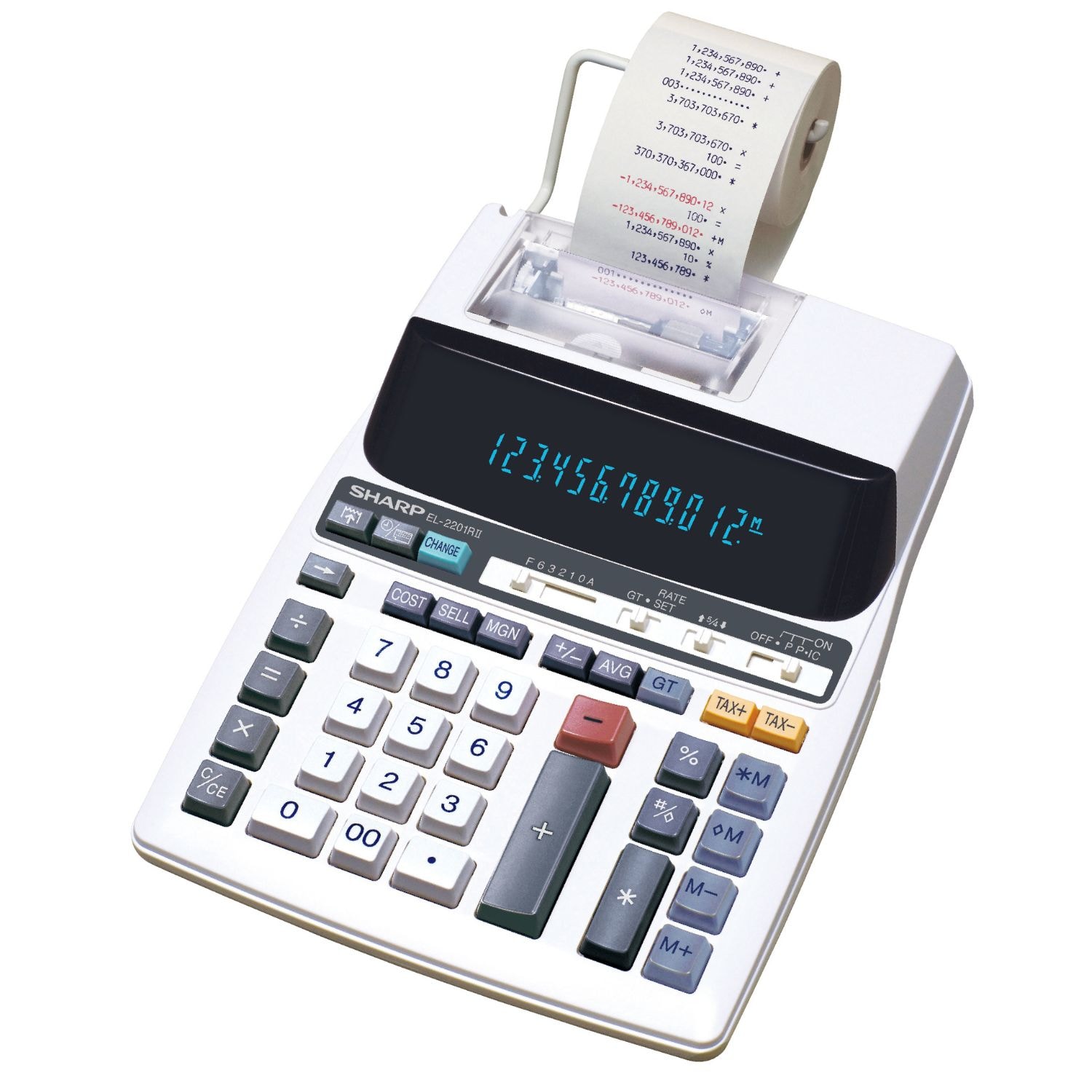 Sharp 12Digit Printing Calculator Grand & Toy