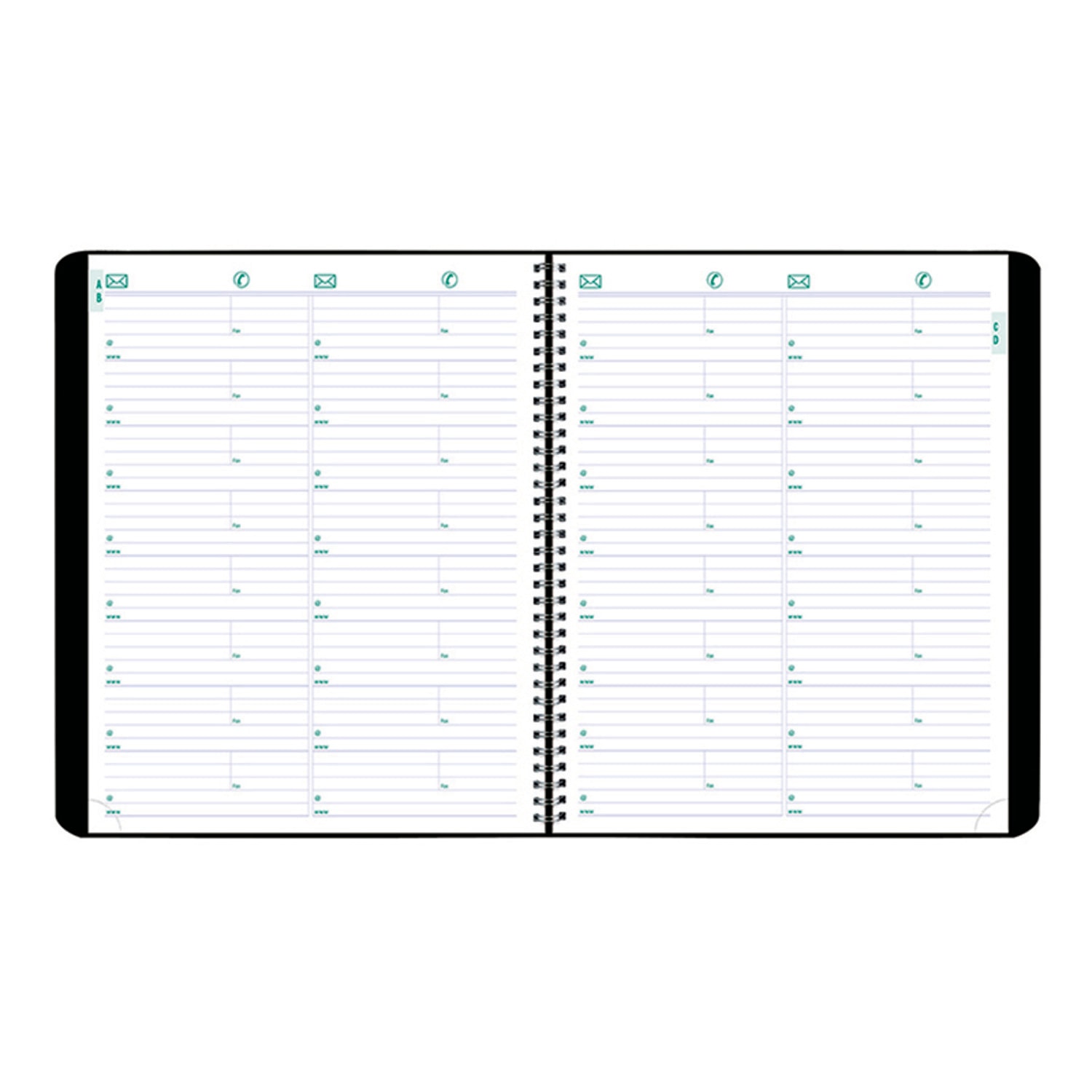 Blueline Essential 16Month Monthly Planner, SeptemberDecember, 11" x 91/16", Black, Bilingual