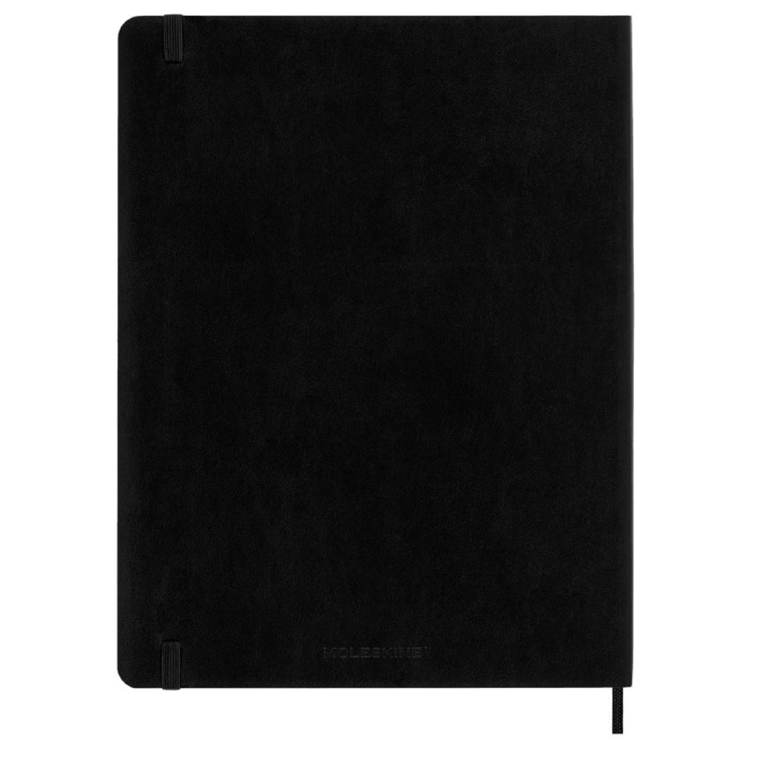 Moleskine Classic 12 Month 2025 Weekly Planner, Soft Cover, XL (7.5" x 9.75"), Black Grand & Toy