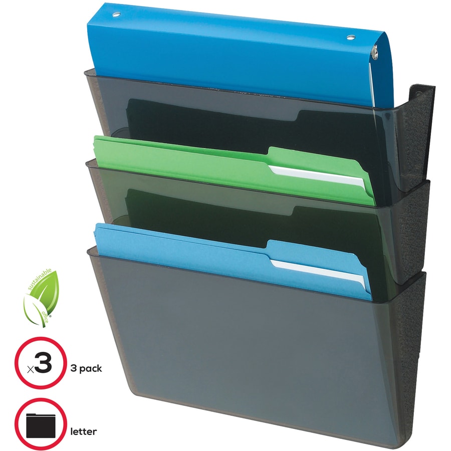 Deflecto EZ Link DocuPocket - 3 Pocket(s) - 7 Deflecto EZ Link DocuPocket - 3 Pocket(s) - 7