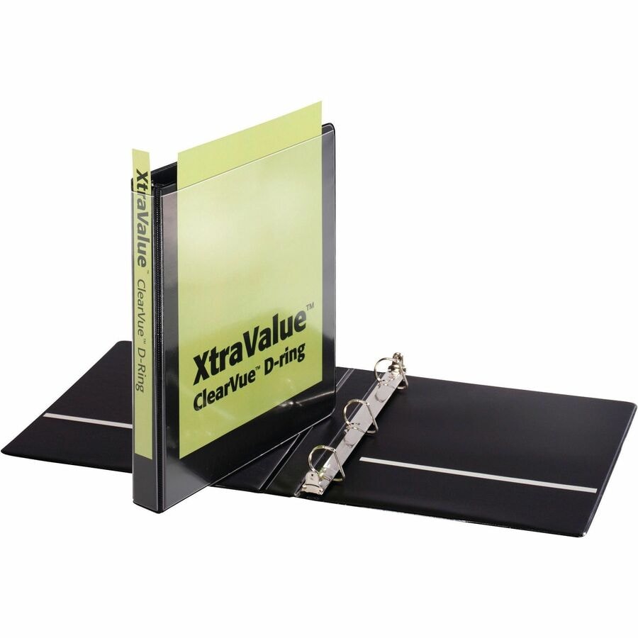 D-ring Binders Cardinal Performer ClearVue Slant-D Ring