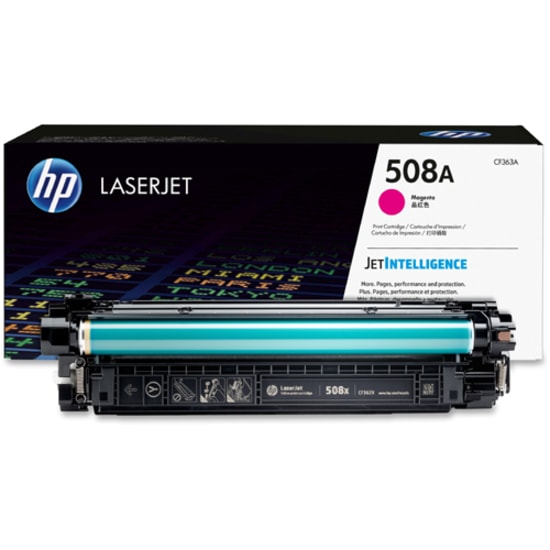 HP 508A (CF363A) Original Laser Toner Cartridge - Single Pack - Magenta ...