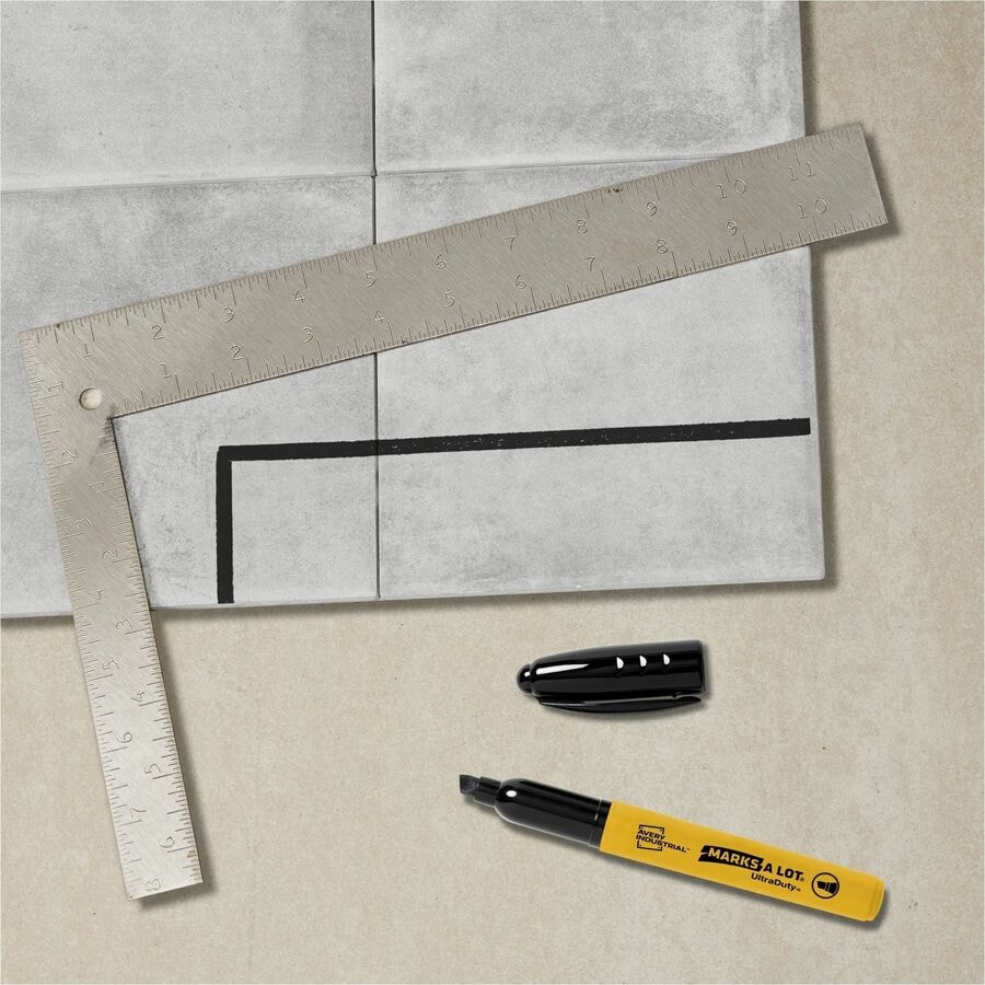 Avery Ultra Duty Marks-A-Lot Permanent Markers - 0.5 mm (0.02") Chisel ...