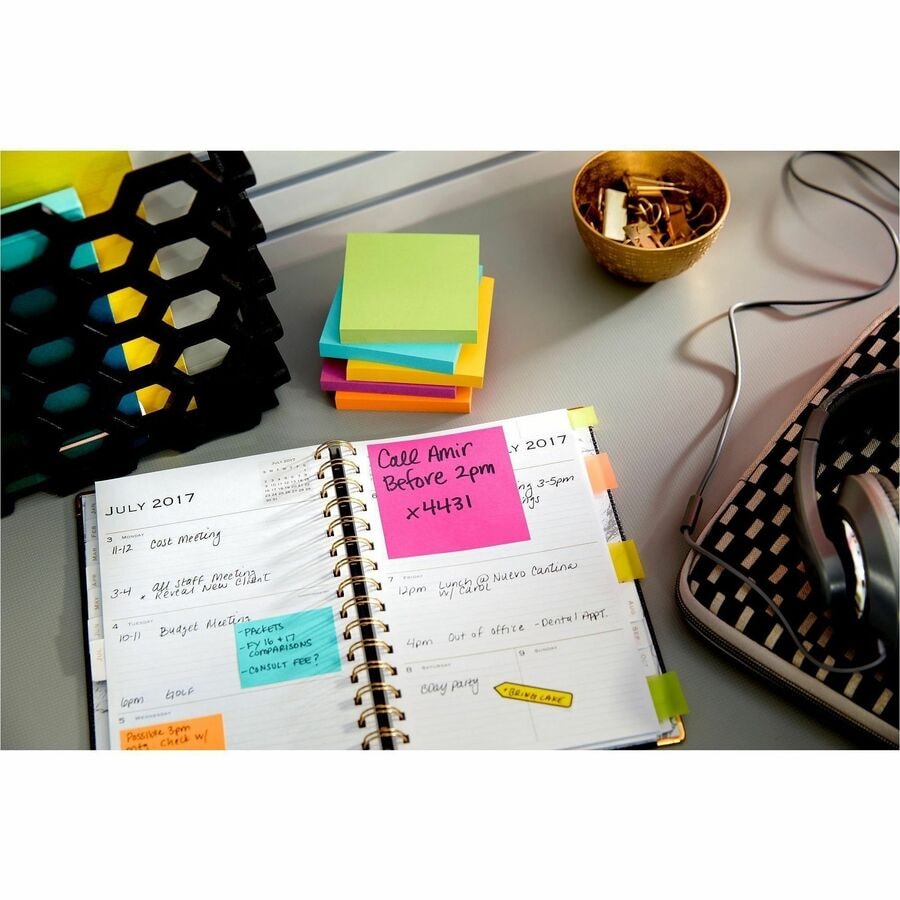Pot Note Post-it® Notes Original Notepads - Poptimistic Color Collection - 1200 ...