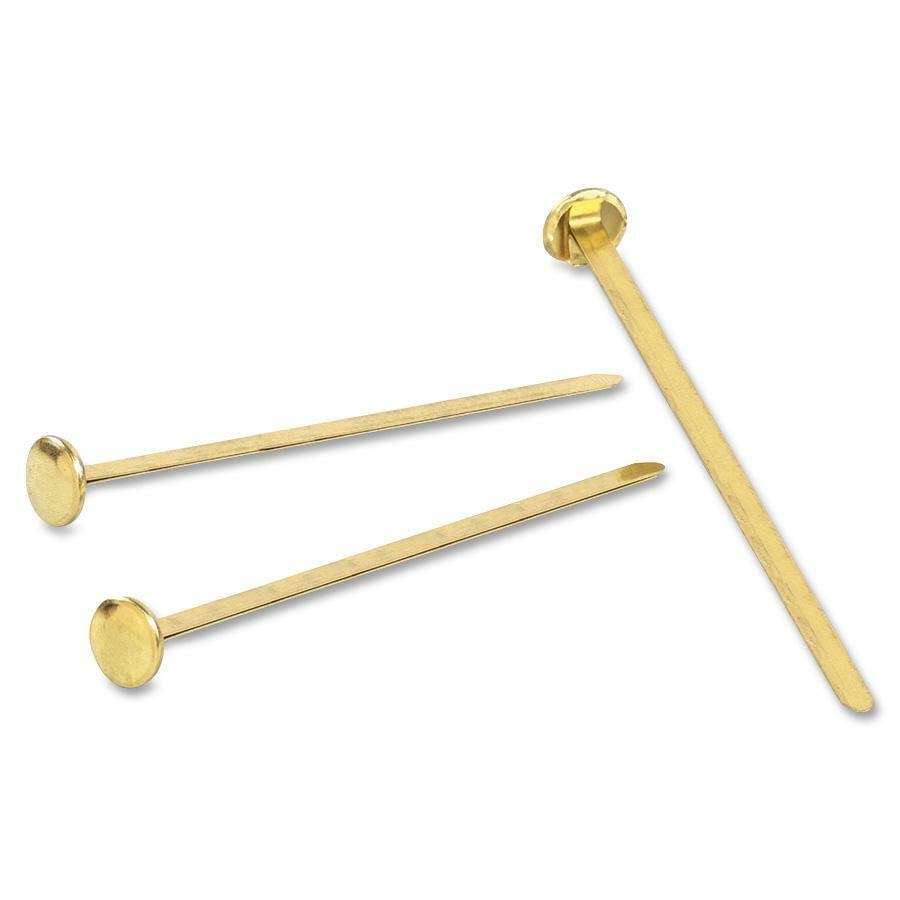 thumbnail image 2 of Gem Office Products Round Head Solid Brass Fasteners 2 of 10