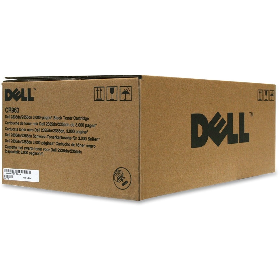 Dell Original Laser Toner Cartridge - Black - 1 Each - 3000 Pages