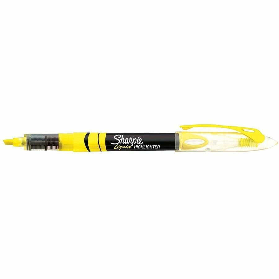 Micro Sharpie Sharpie Accent Highlighter - Micro Chisel Marker Point - Yellow Ink ...